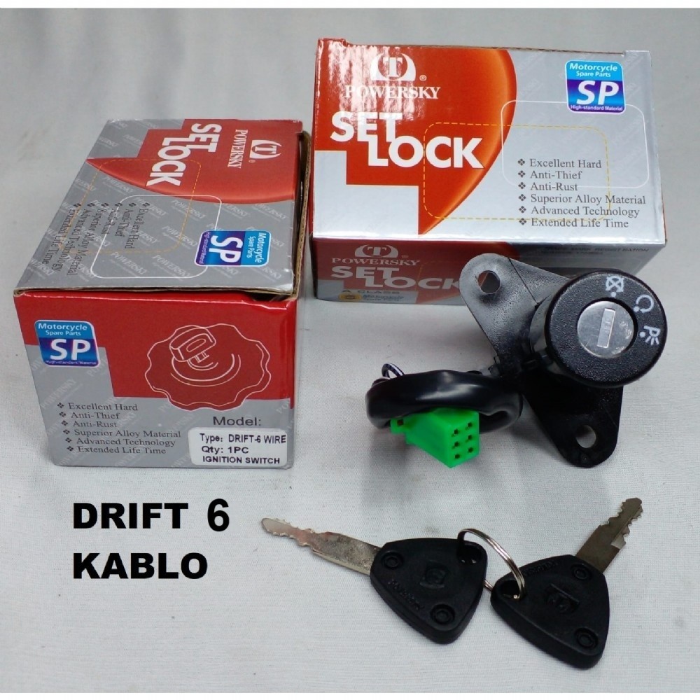 Mondial Drift Kontak Tek (6 Kablo)