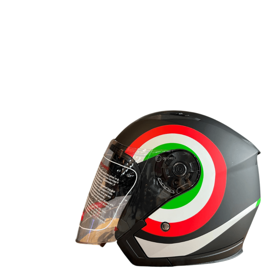 Jiekai Yarım Kask X1 Güneş Vizörlü
