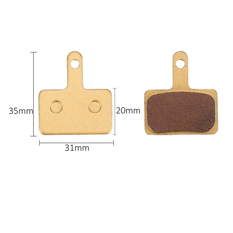 Dlhe Bp-10 Bisiklet Fren Disk Balata Yaysız (Paket 2 Çift)