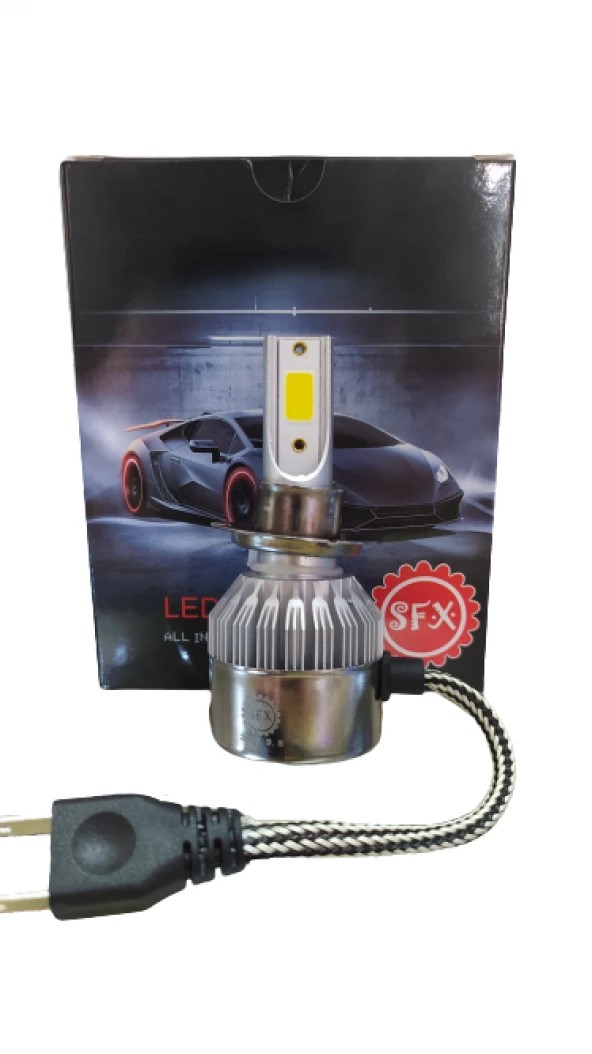 Sfx H-7 Zenon Led Fanlı Motosiklet Far Ampulü (Takım)