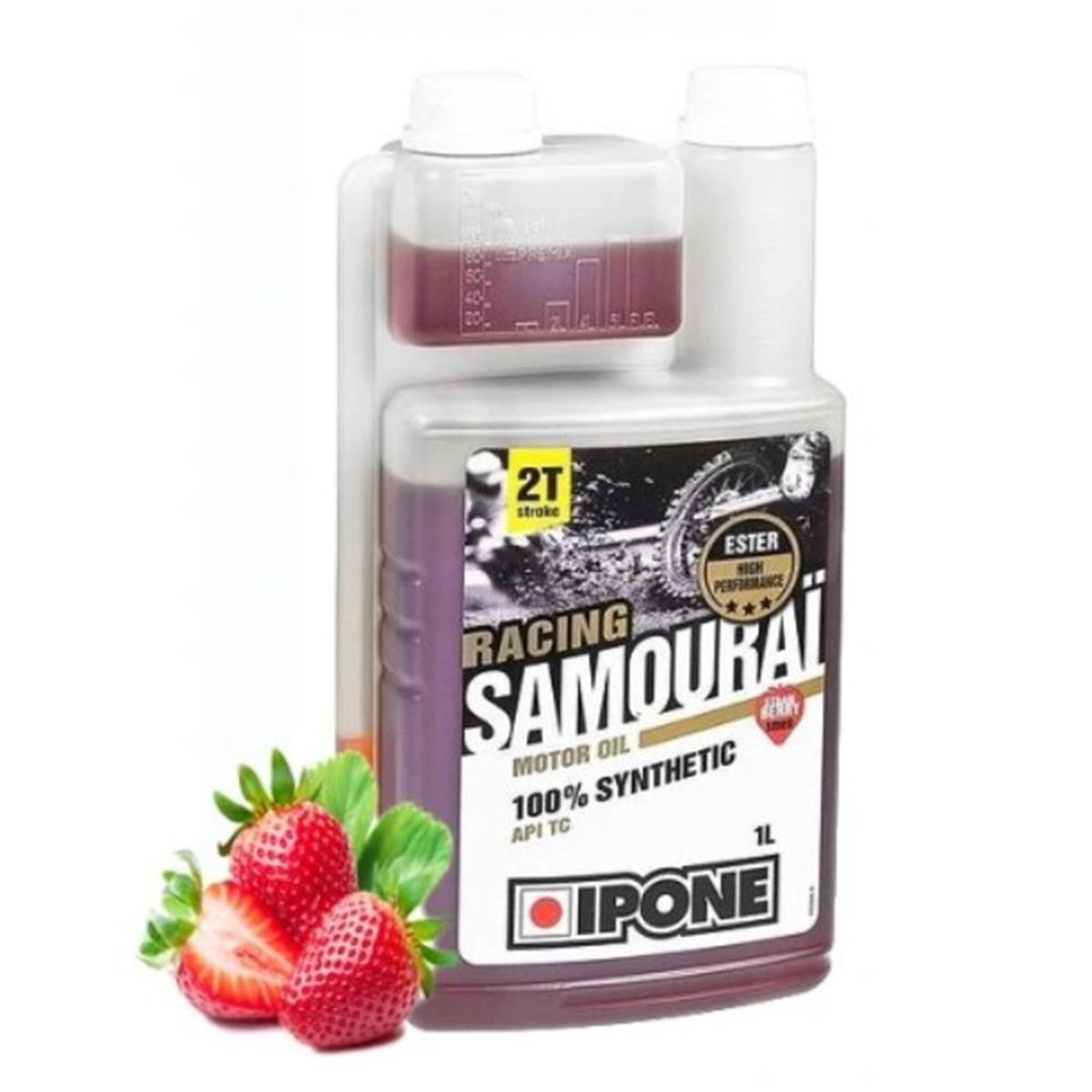 IPHONE SAMOURAİ RACİNG 2T ESTERLİ ÇİLEKLİ MOTOR YAĞI 1 LT