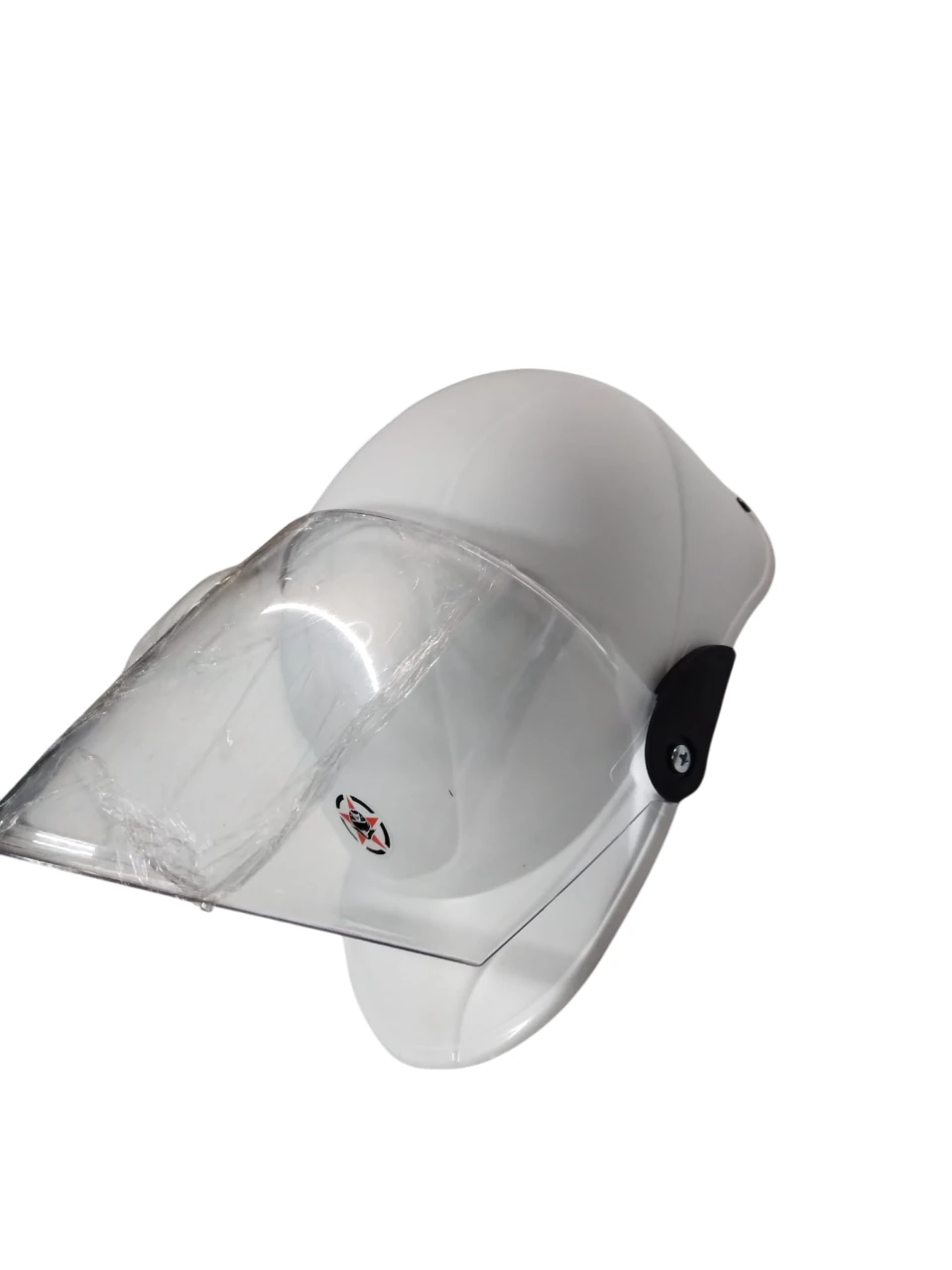 Jokey Kask Camlı Model Nardo Gri - Beyaz