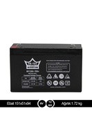 ORTEC 6V12 AH AKÜ ÇOCUK ARABASI (PİL AKÜ)