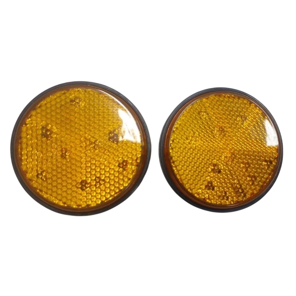 Cg Reflektör Takımı Sarı Yuvarlak - Kedi Gözü