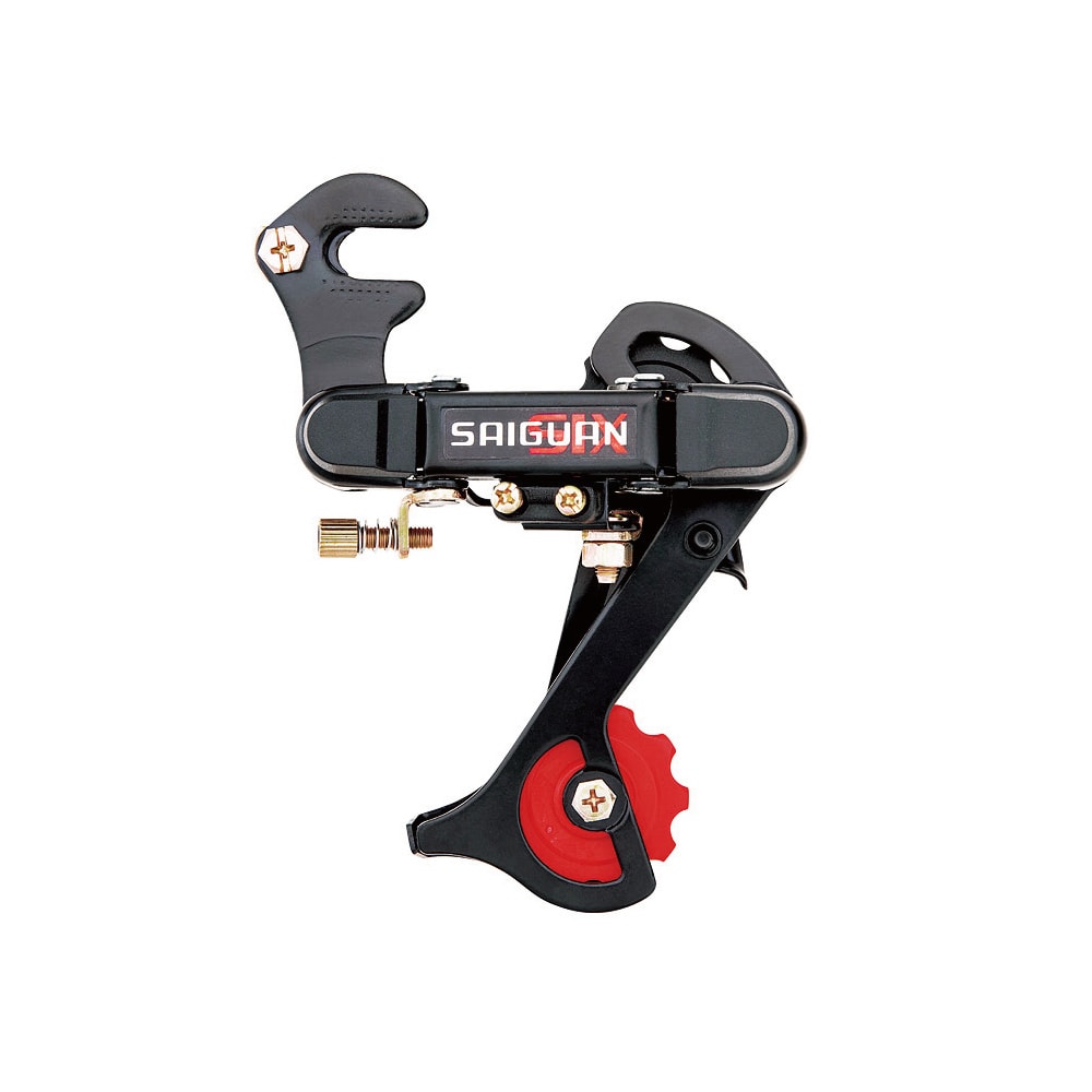 Bisiklet Arka Aktarıcı Braketli Siyah 6/7V SAIGUAN