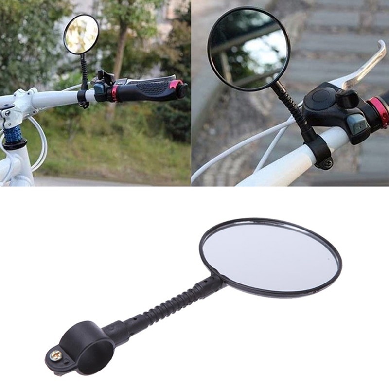 Çocuk Bisikleti Aynası Siyah Ayna Reflektörlü 1 Adet