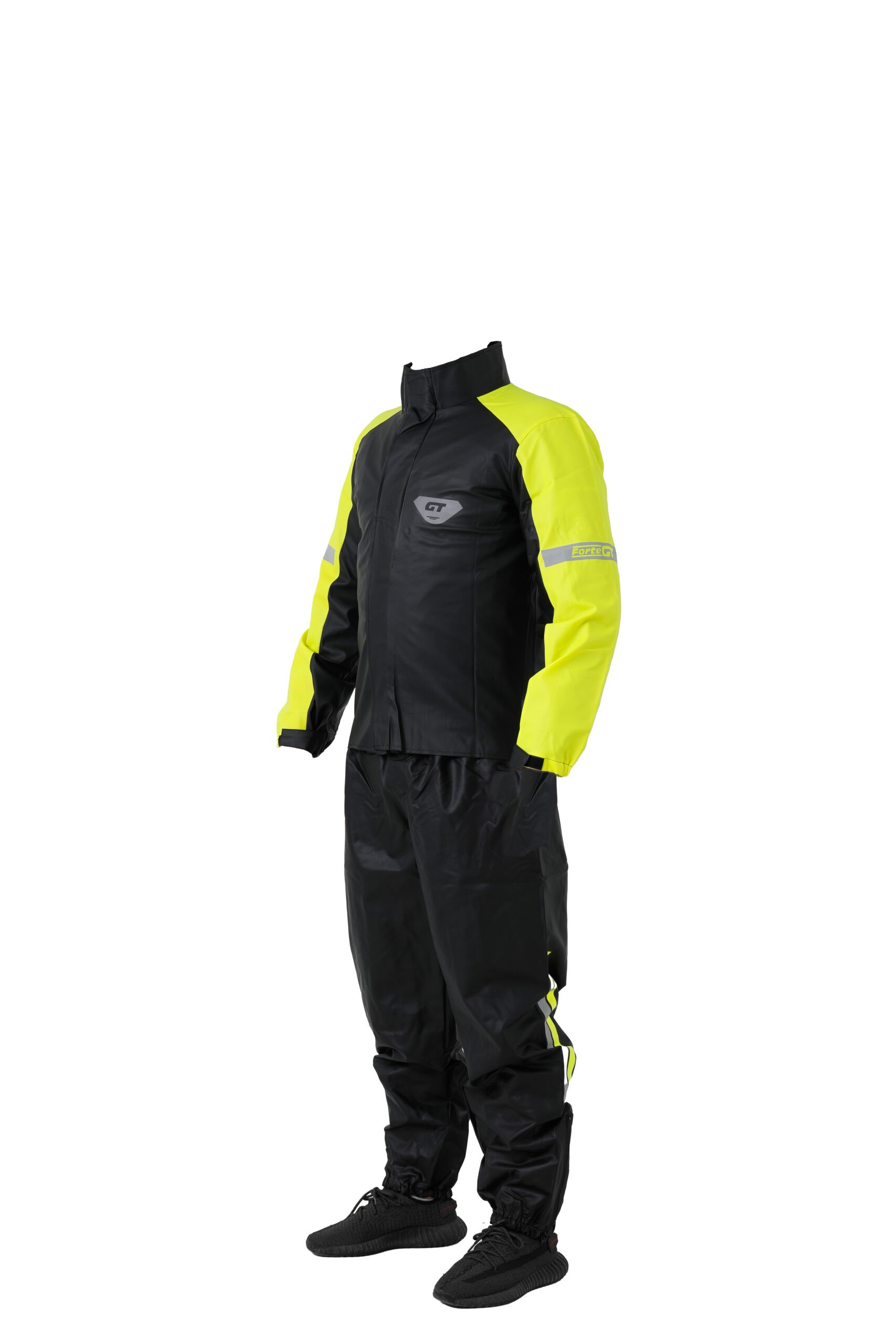 Forte Gt 1136 Pvc Kurye Yağmurluk Neon Sarı Takım