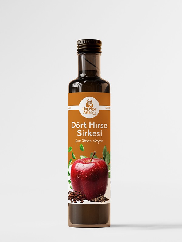 Dört Hırsız Sirkesi 500 Ml