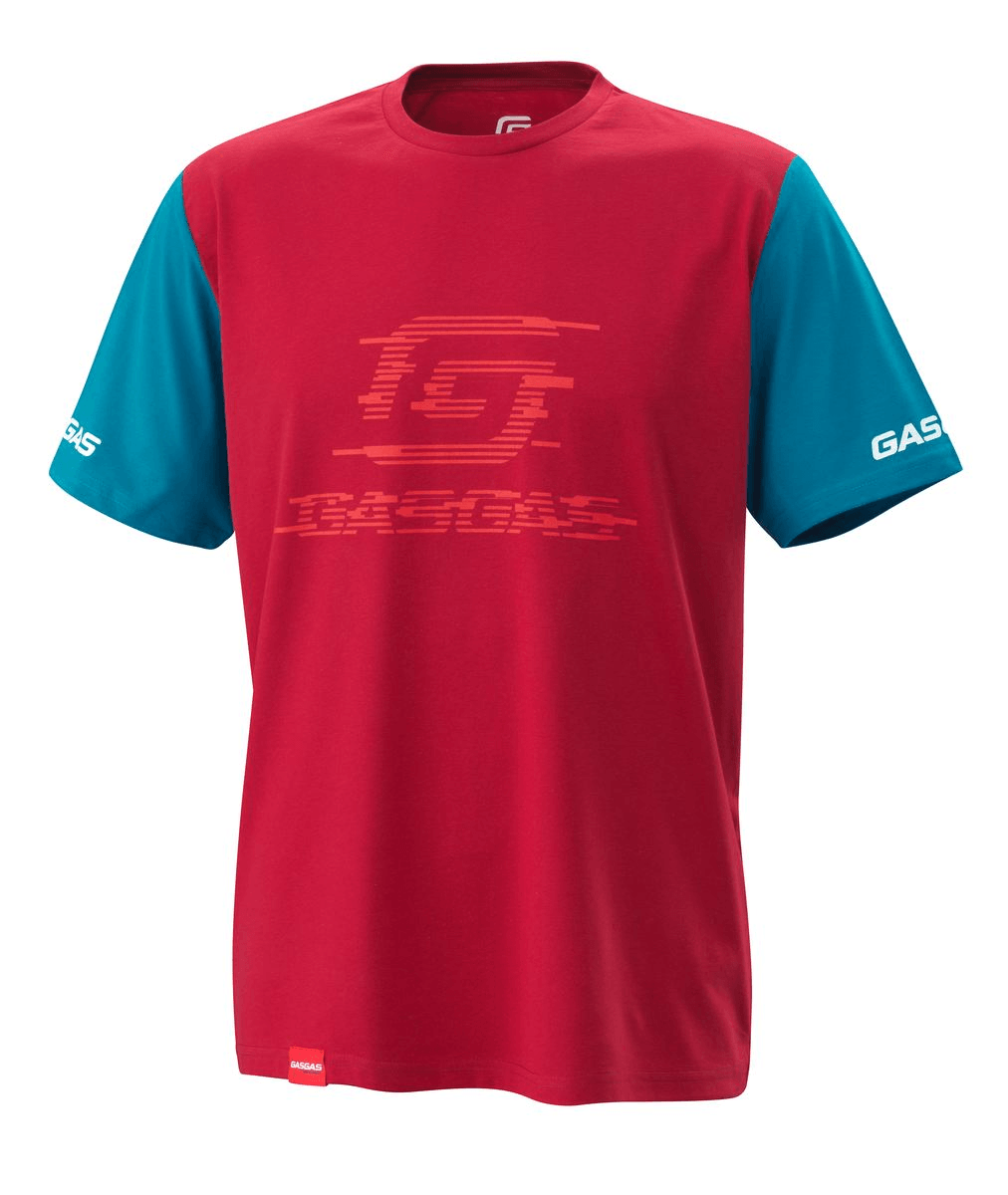 GASGAS FAST T-SHIRT MAVİ/KIRMIZI
