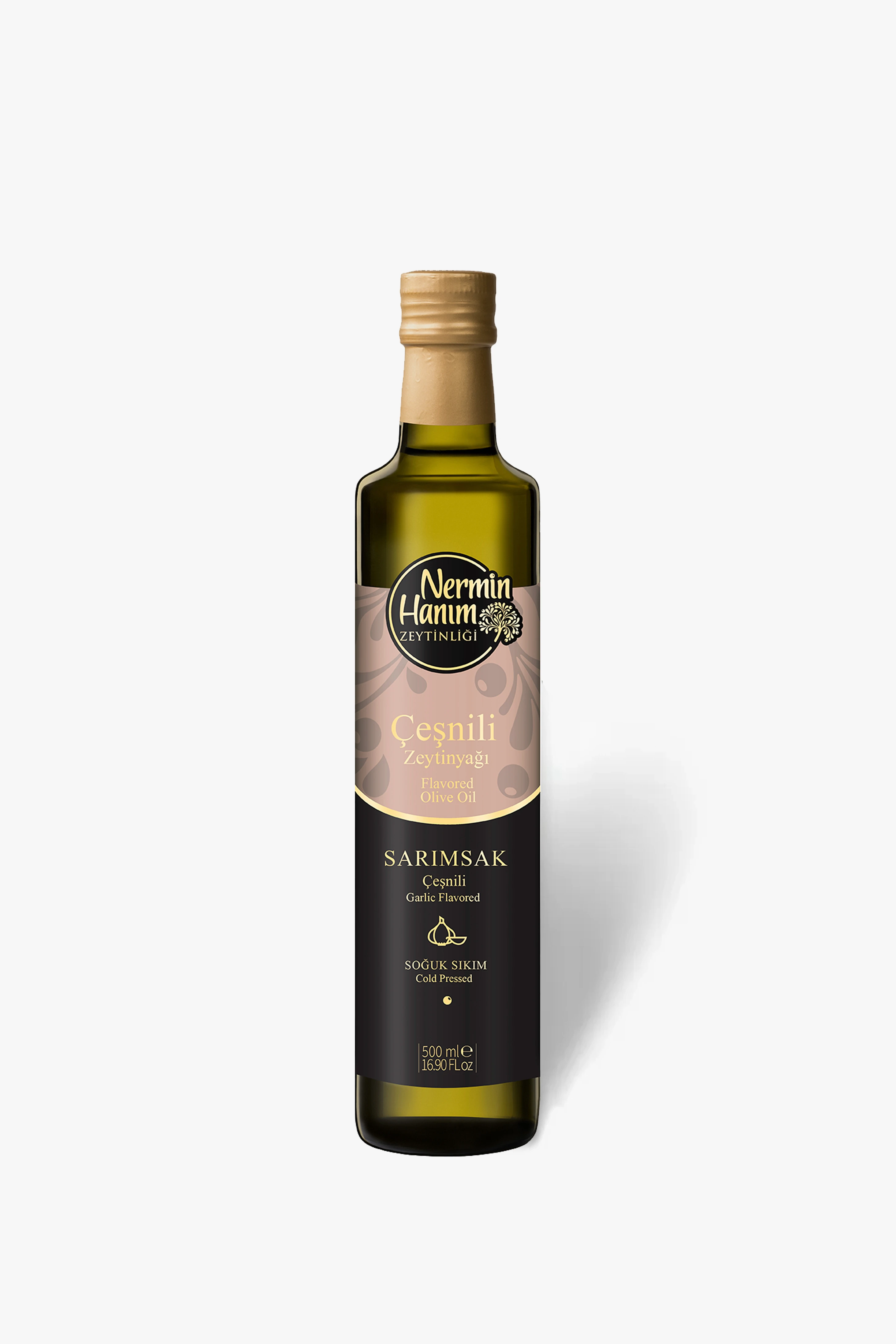Sarımsak Çeşnili Zeytinyağı (500ml)