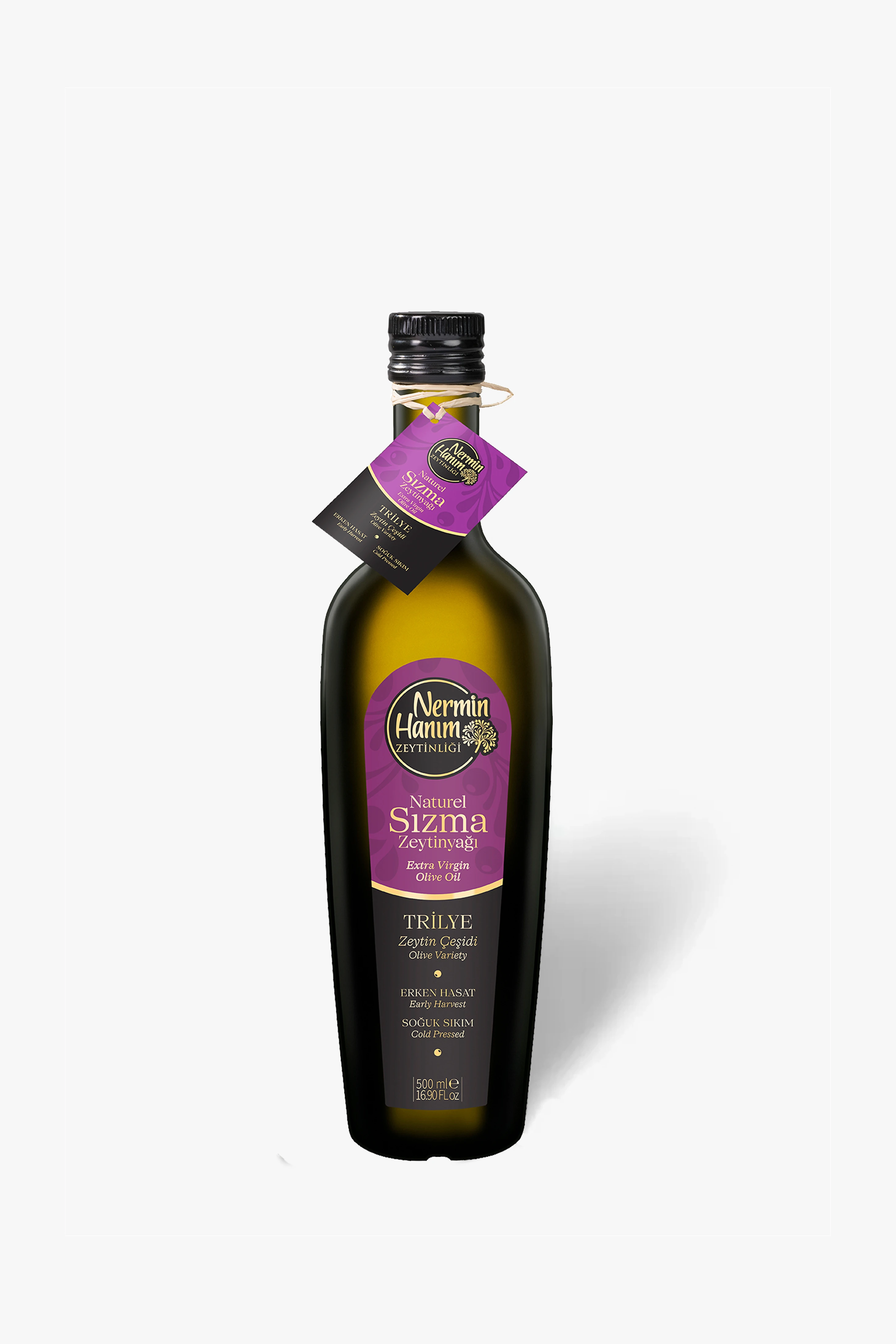 Trilye - Erken Hasat Soğuk Sıkım Zeytinyağı N.(500 ml)