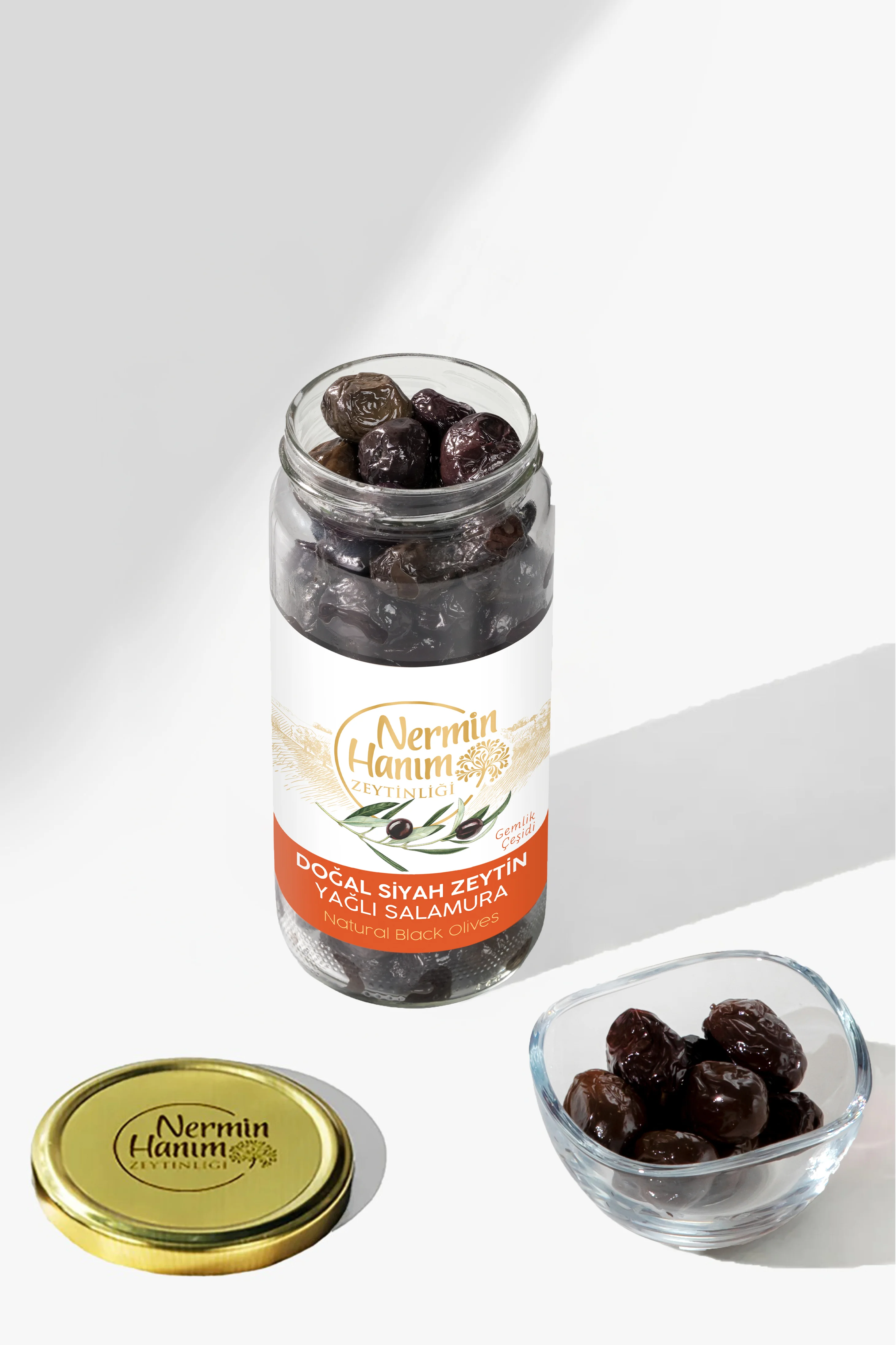 Gemlik Siyah Zeytin Yağlı Salamura (300gr)