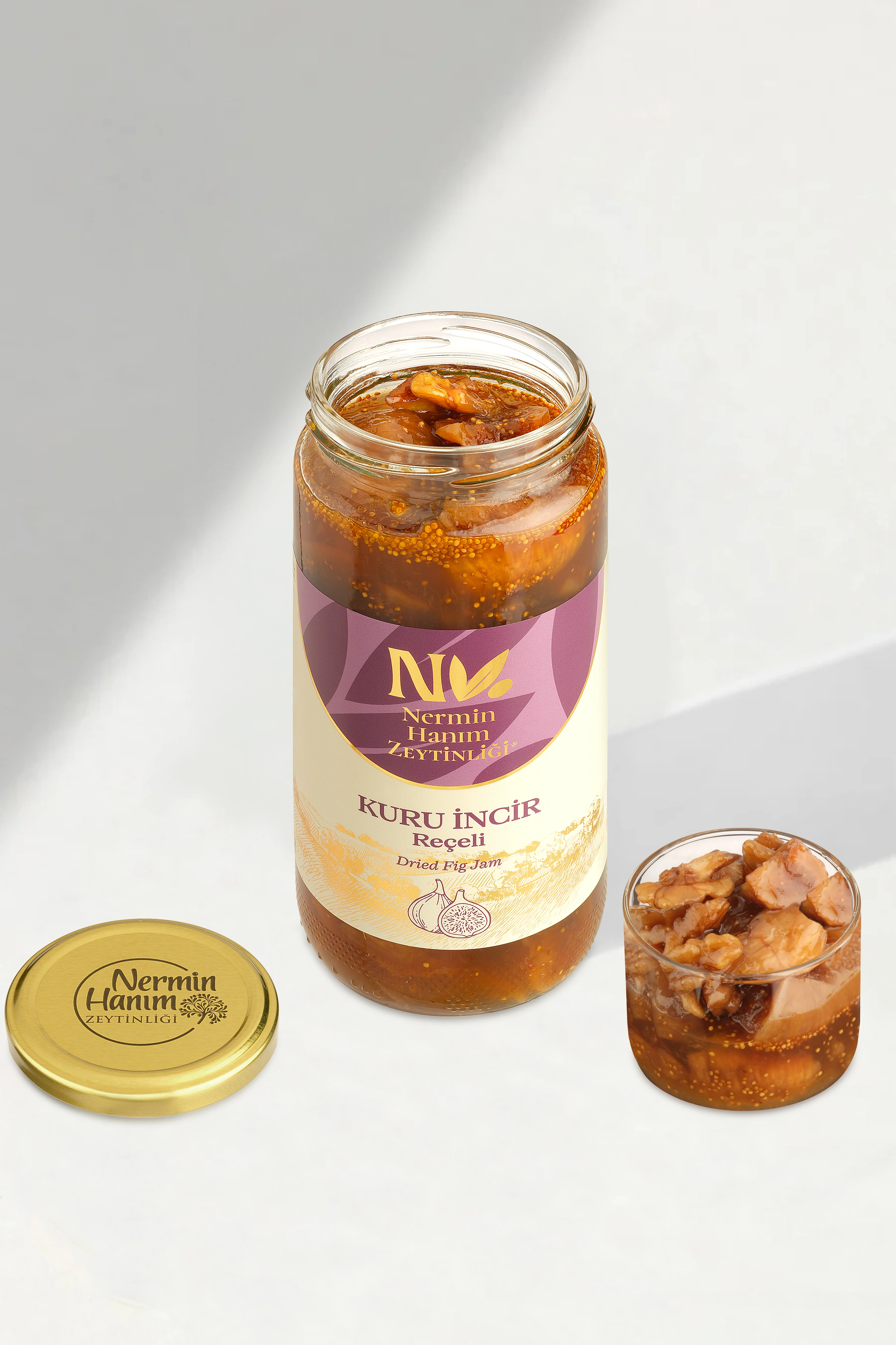 Kuru İncir Reçeli  (550gr)