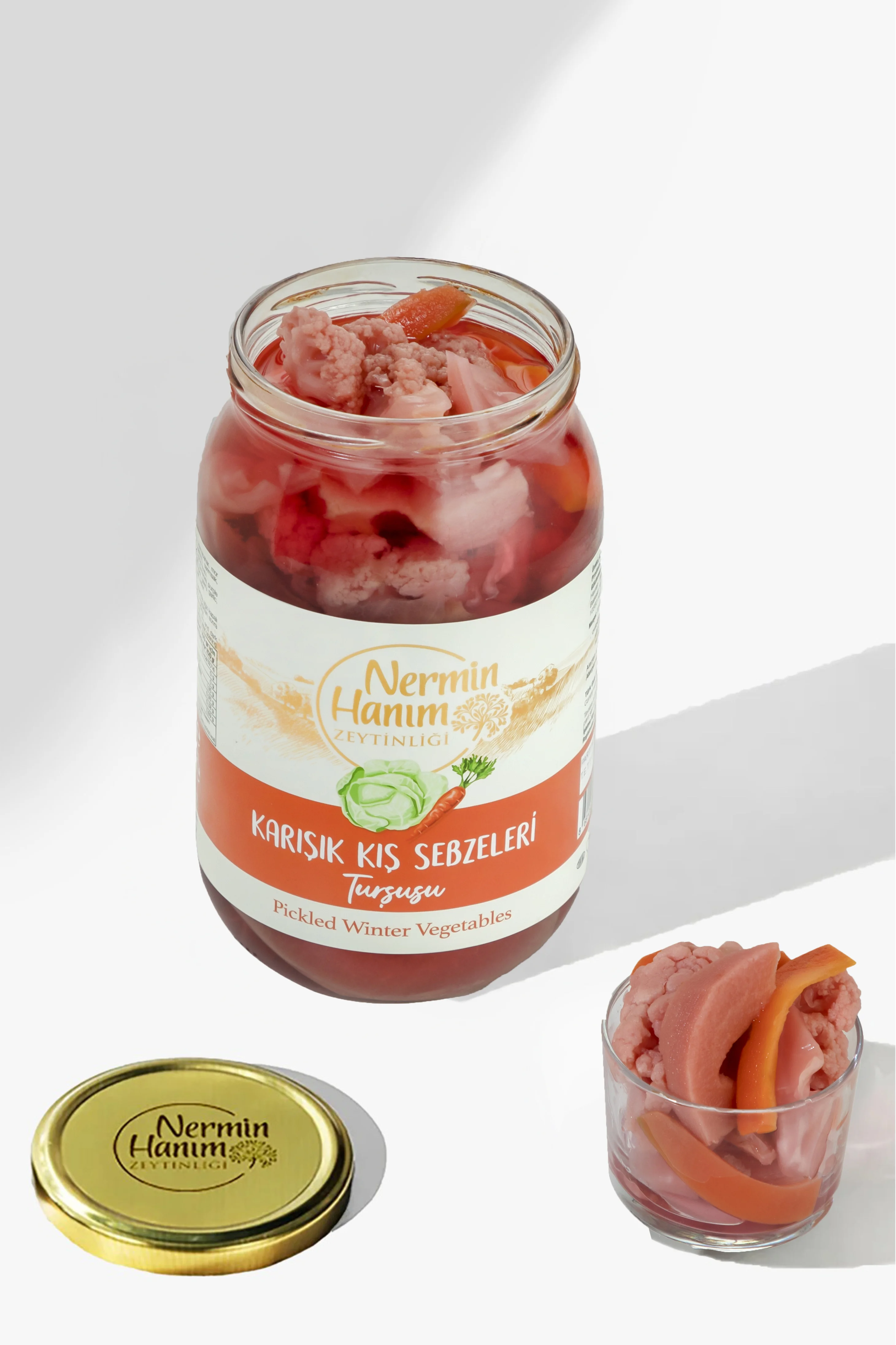 Karışık Kış Sebzeleri Turşusu (600gr)