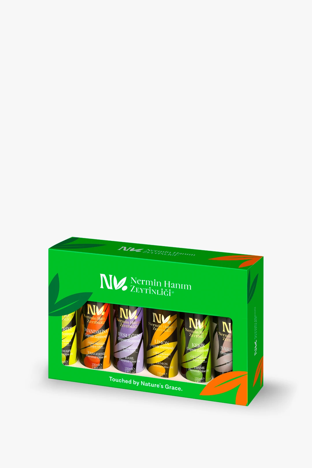 6x100ml - Çeşnili Zeytinyağı Tadım Seti 2