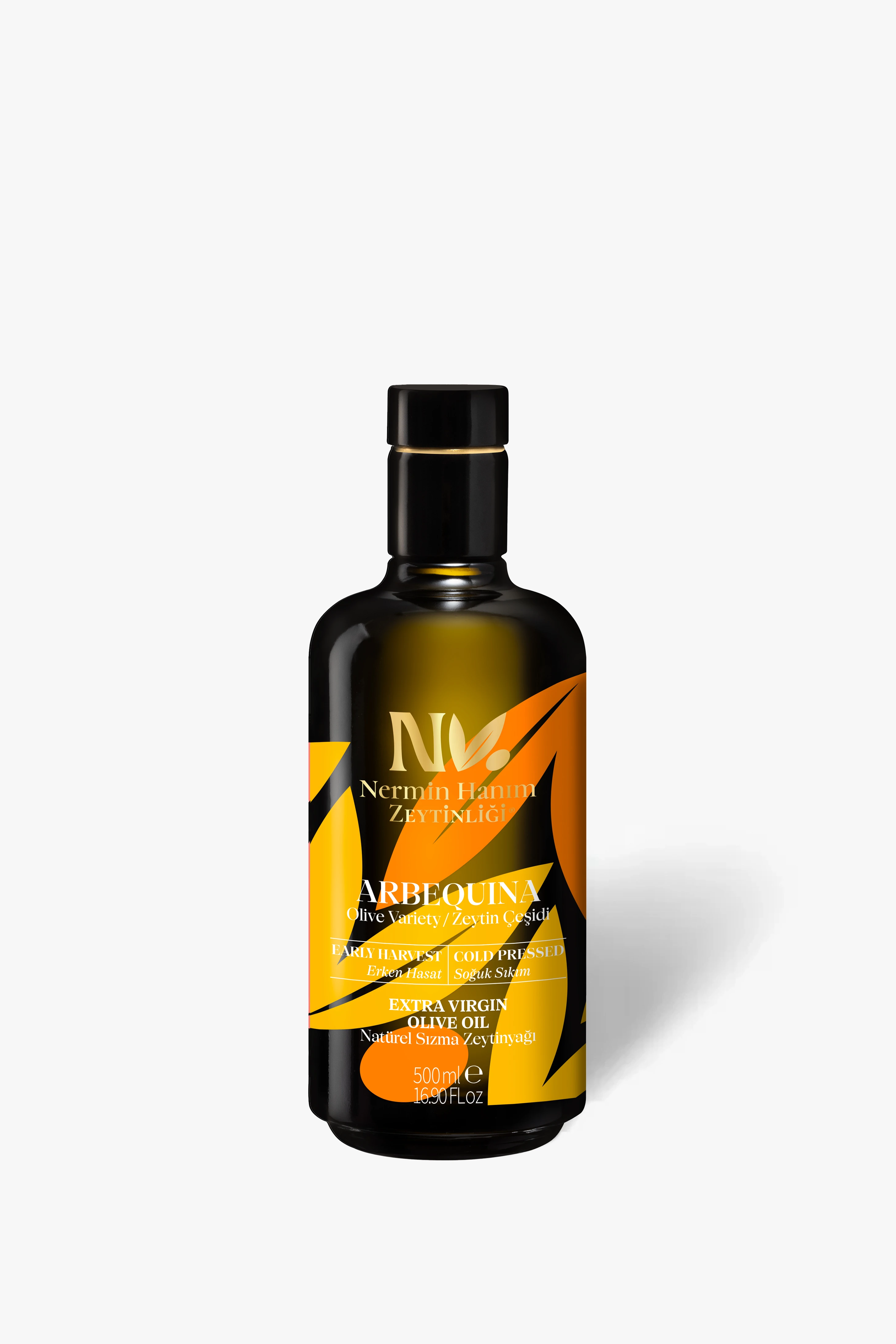 Arbequina - Erken Hasat Soğuk Sızma Zeytinyağı R.(500ml)