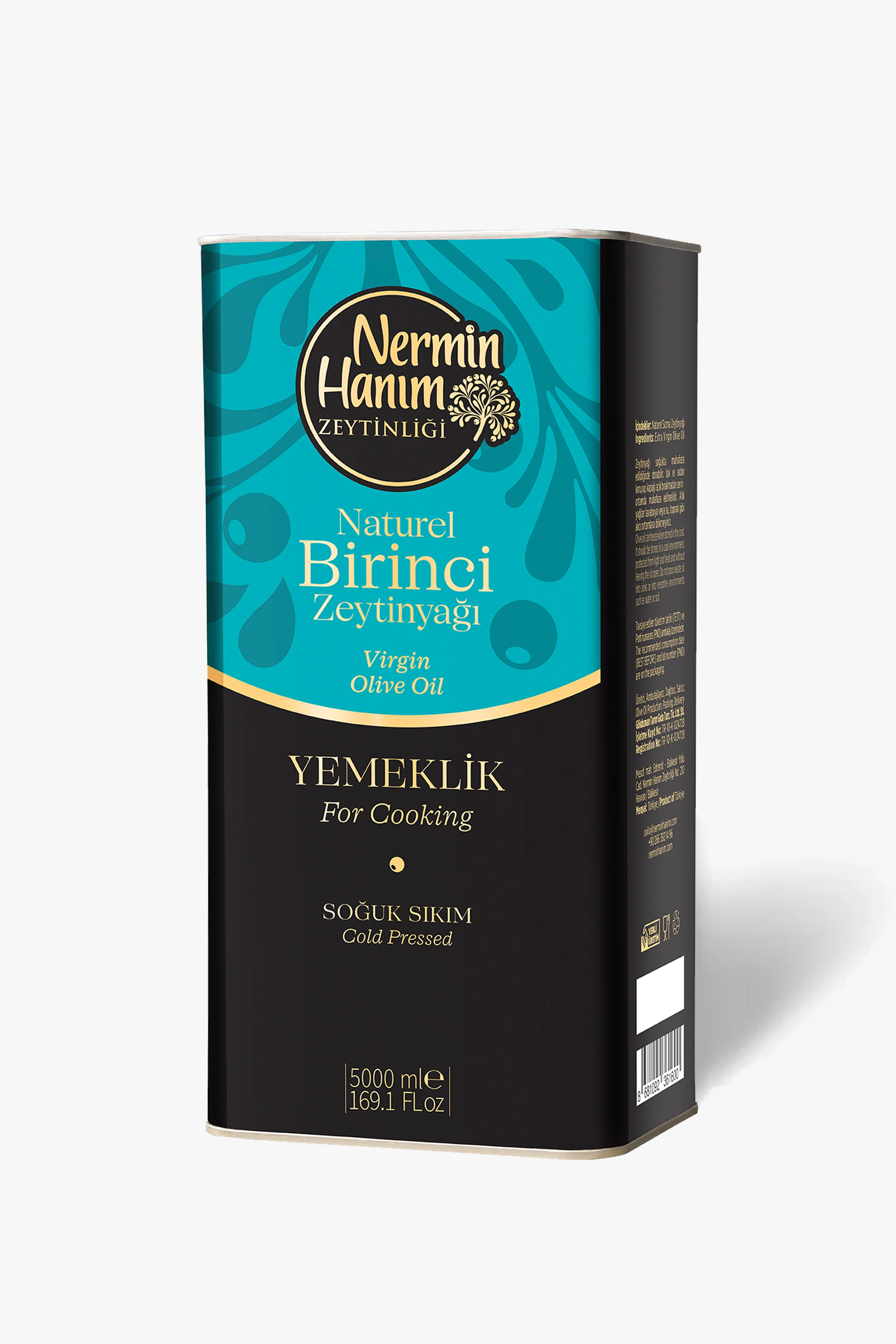 Yemeklik Naturel Birinci Zeytinyağı (5lt)