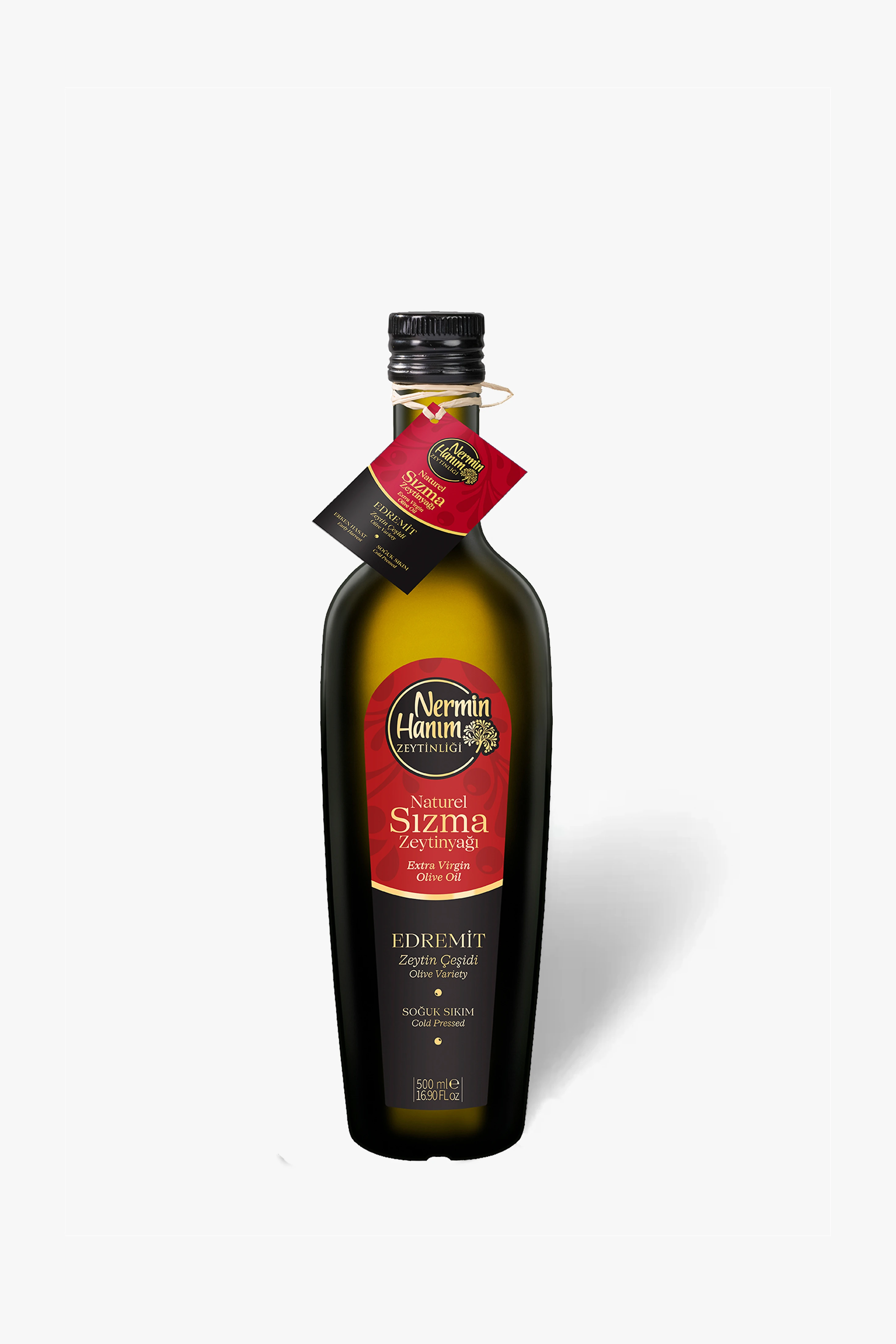 Ayvalık (Edremit) - Naturel Sızma Soğuk Sıkım Zeytinyağı N.(500ml)