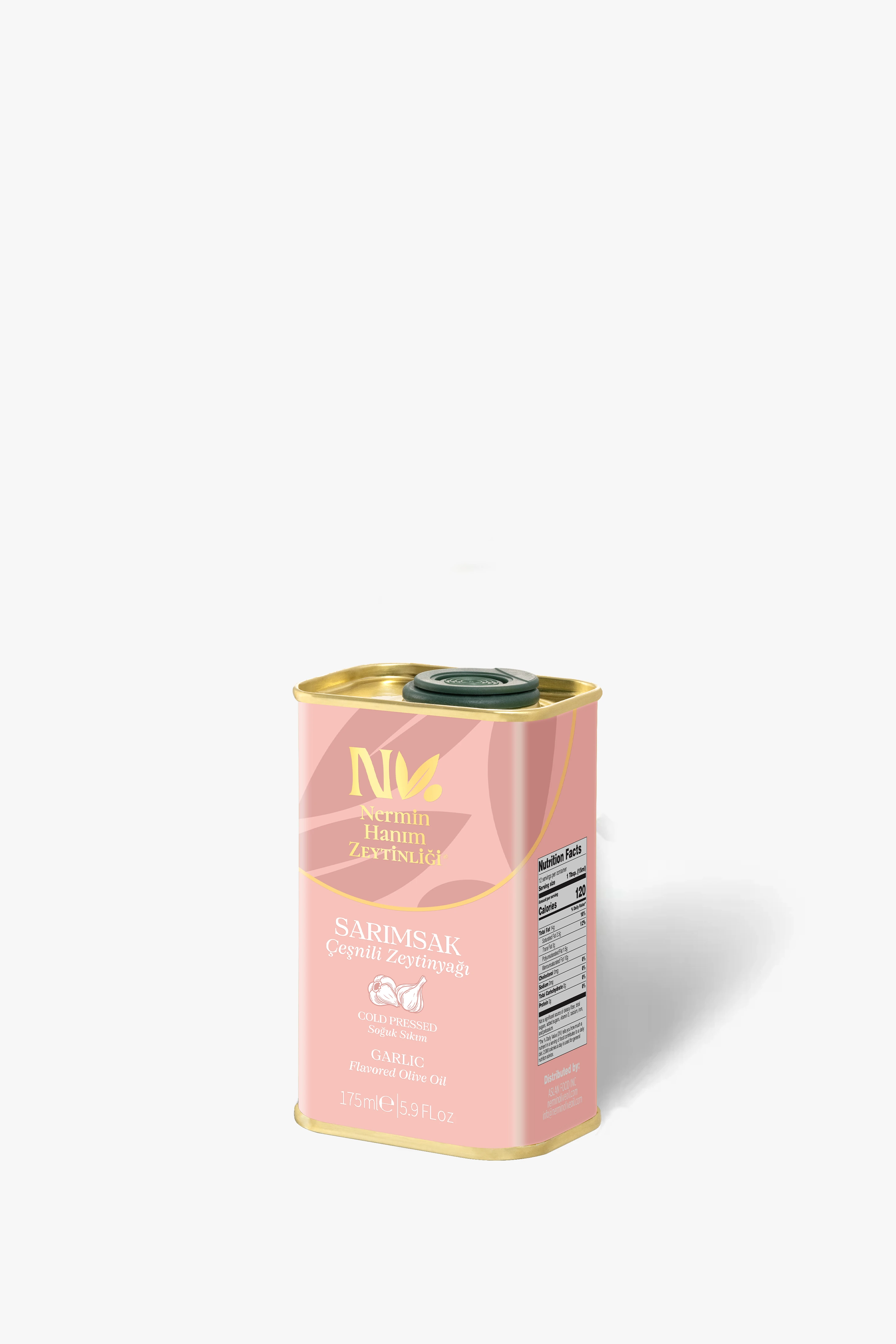 Sarımsak Çeşnili Zeytinyağı (175ml)