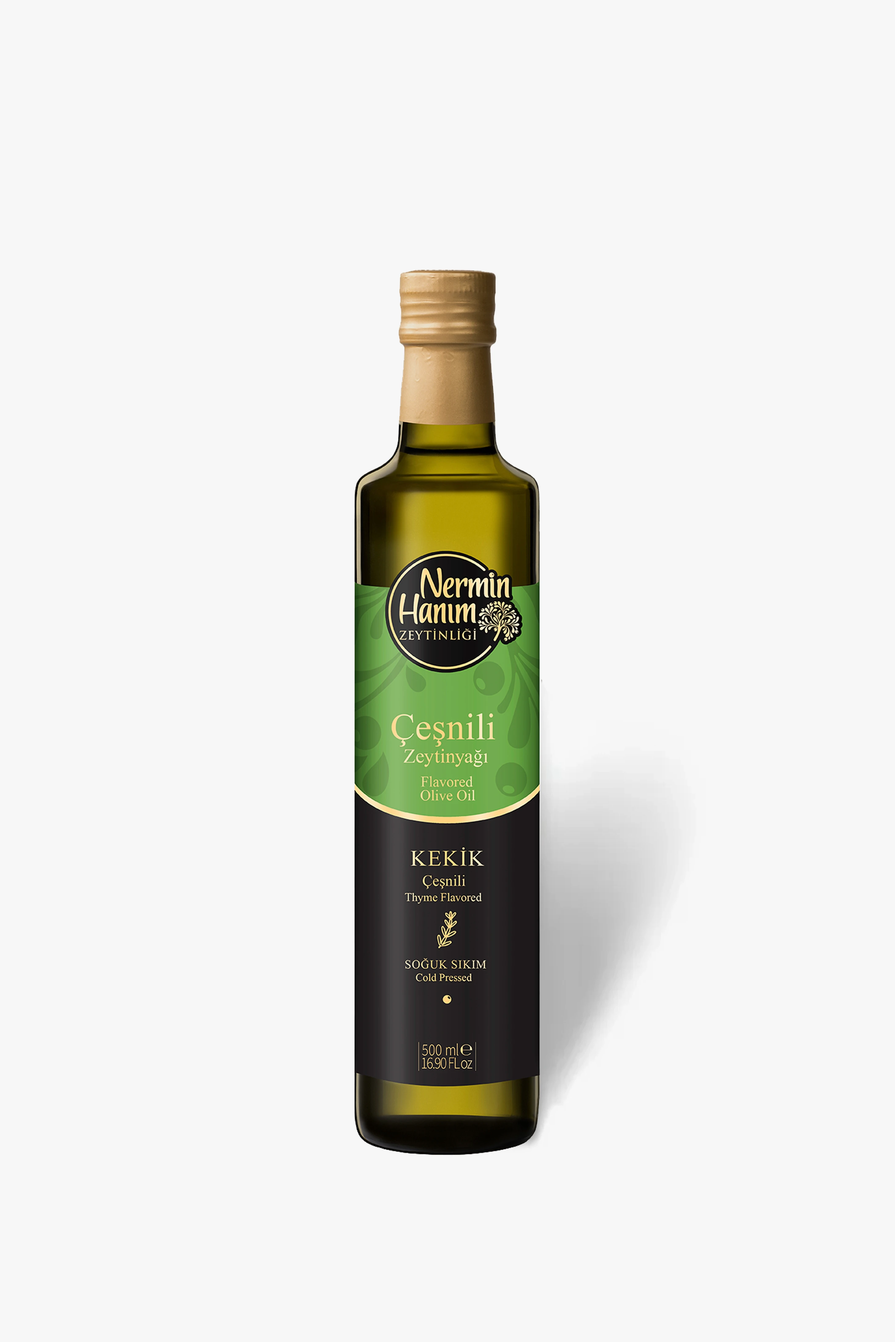 Kekik Çeşnili Zeytinyağı (500ml)