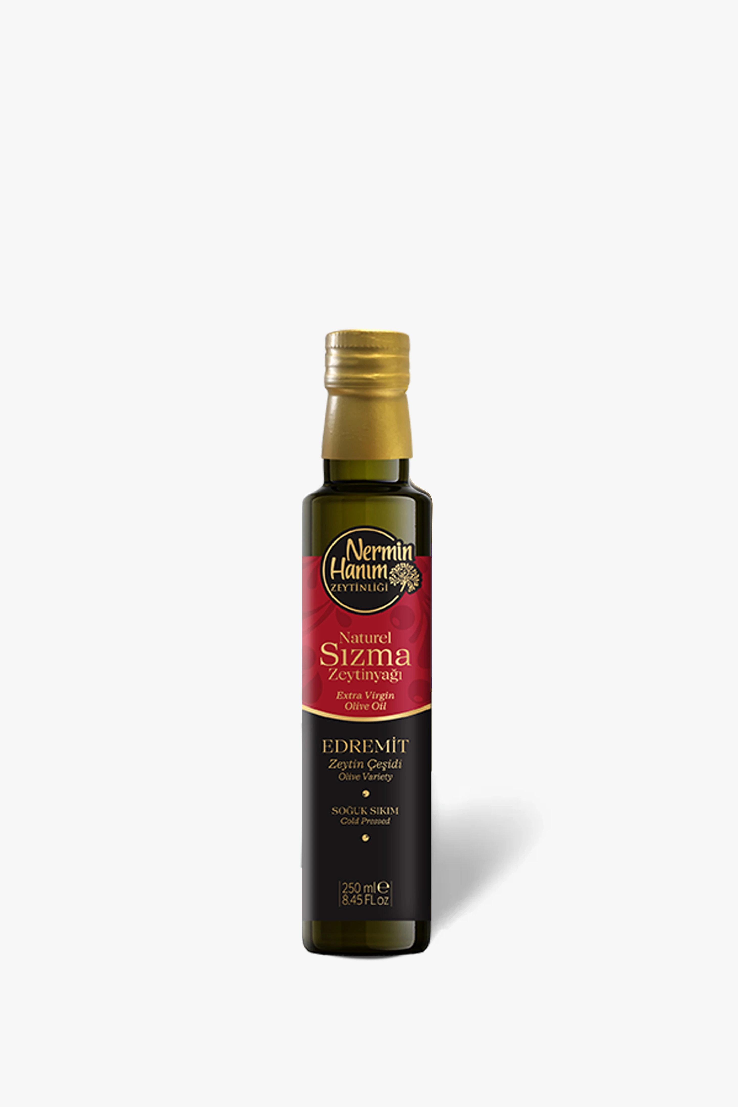Ayvalık (Edremit) - Naturel Sızma Soğuk Sıkım Zeytinyağı (250ml)
