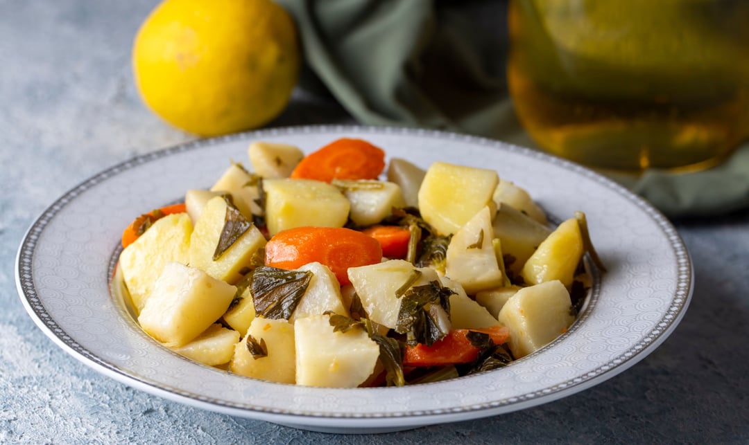 Vişneli Limon Aromalı Zeytinyağlı Kereviz