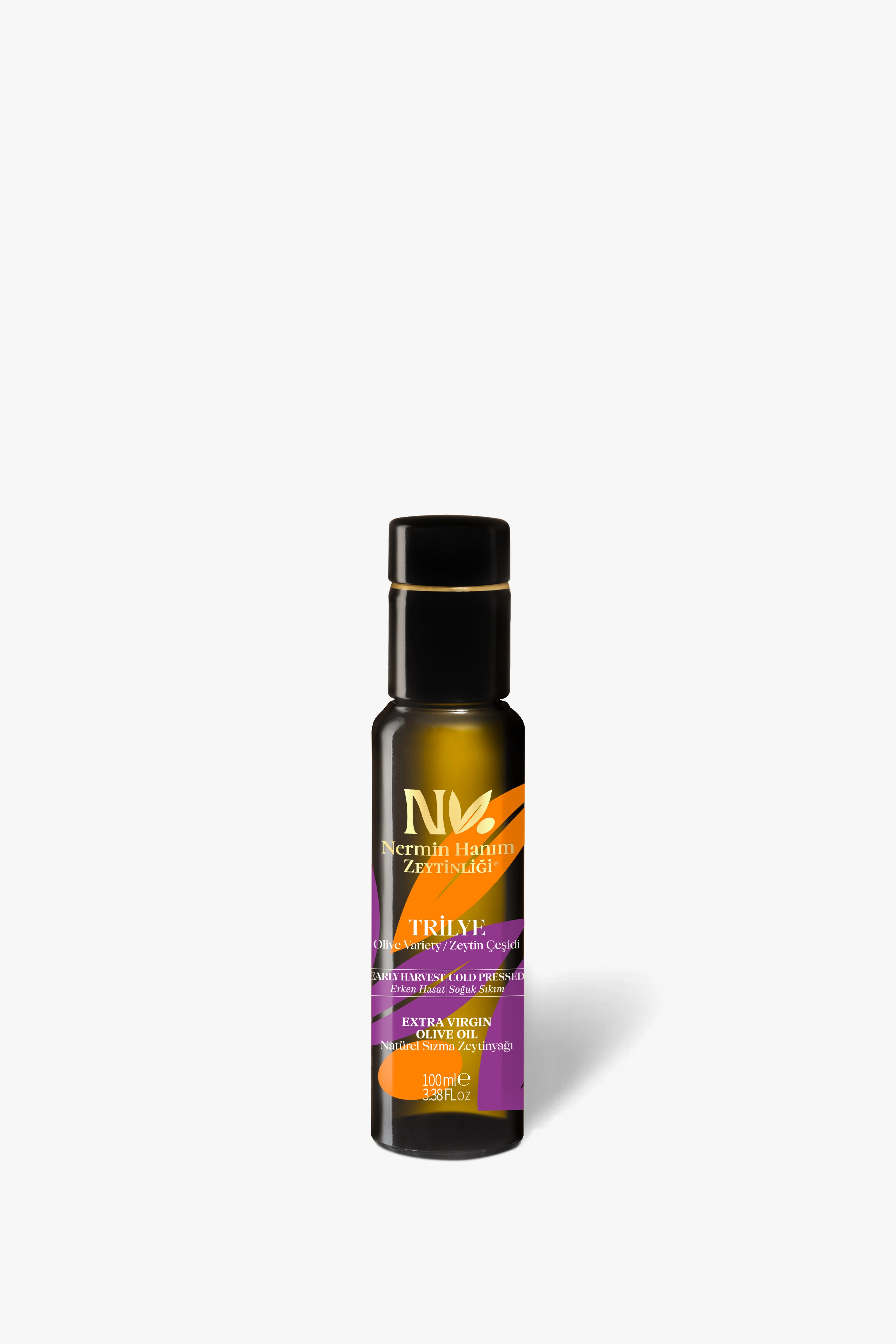 Trilye - Erken Hasat Soğuk Sıkım Zeytinyağı (100ml)
