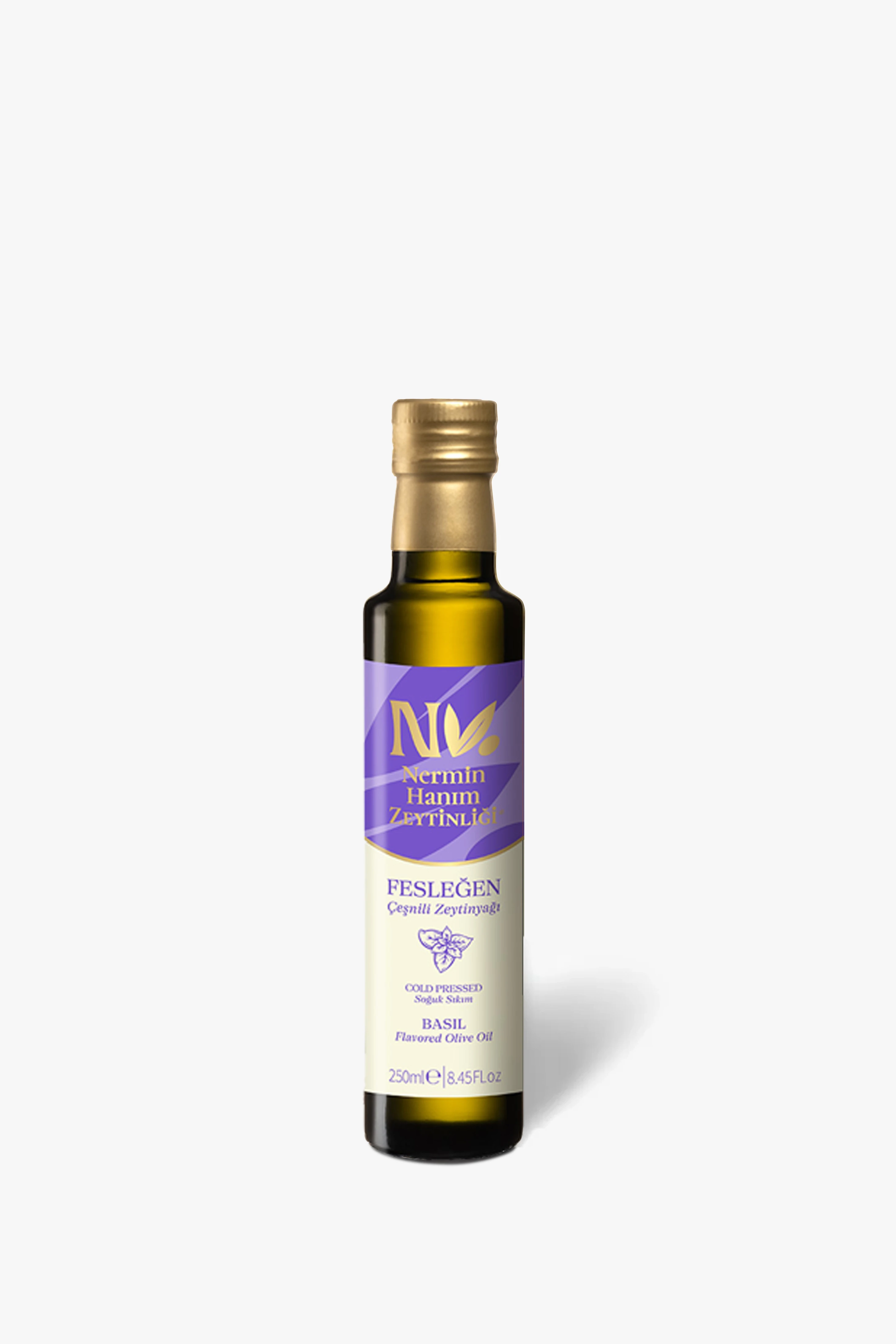Fesleğen Çeşnili Zeytinyağı (250ml)