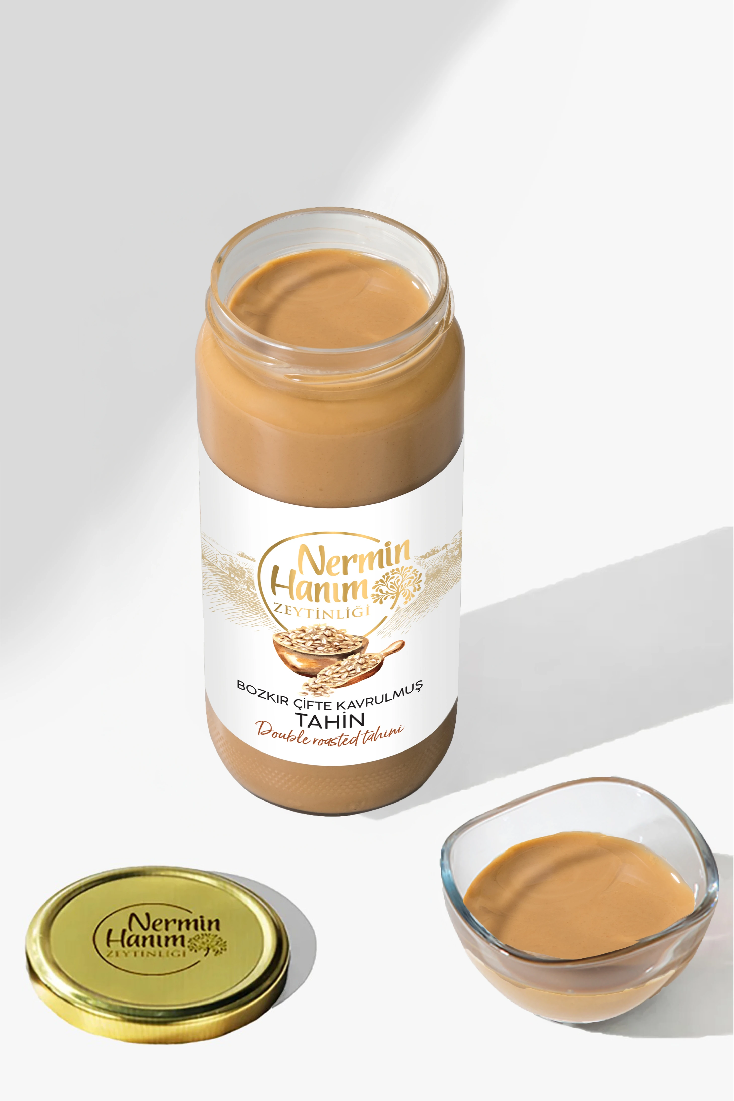 Bozkır Çifte Kavrulmuş Tahin (490gr)