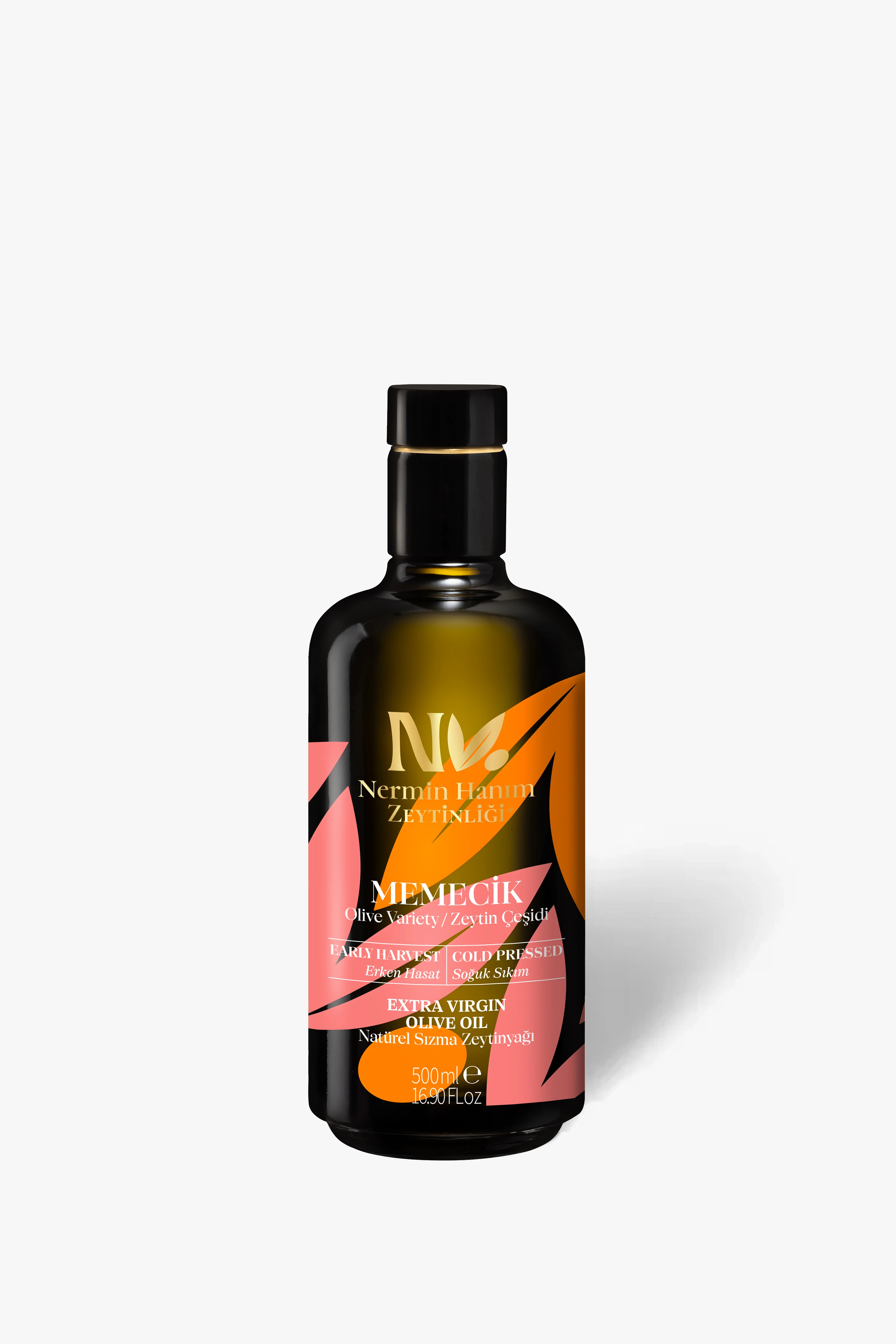 Memecik - Erken Hasat Soğuk Sızma Zeytinyağı R. (500ml)