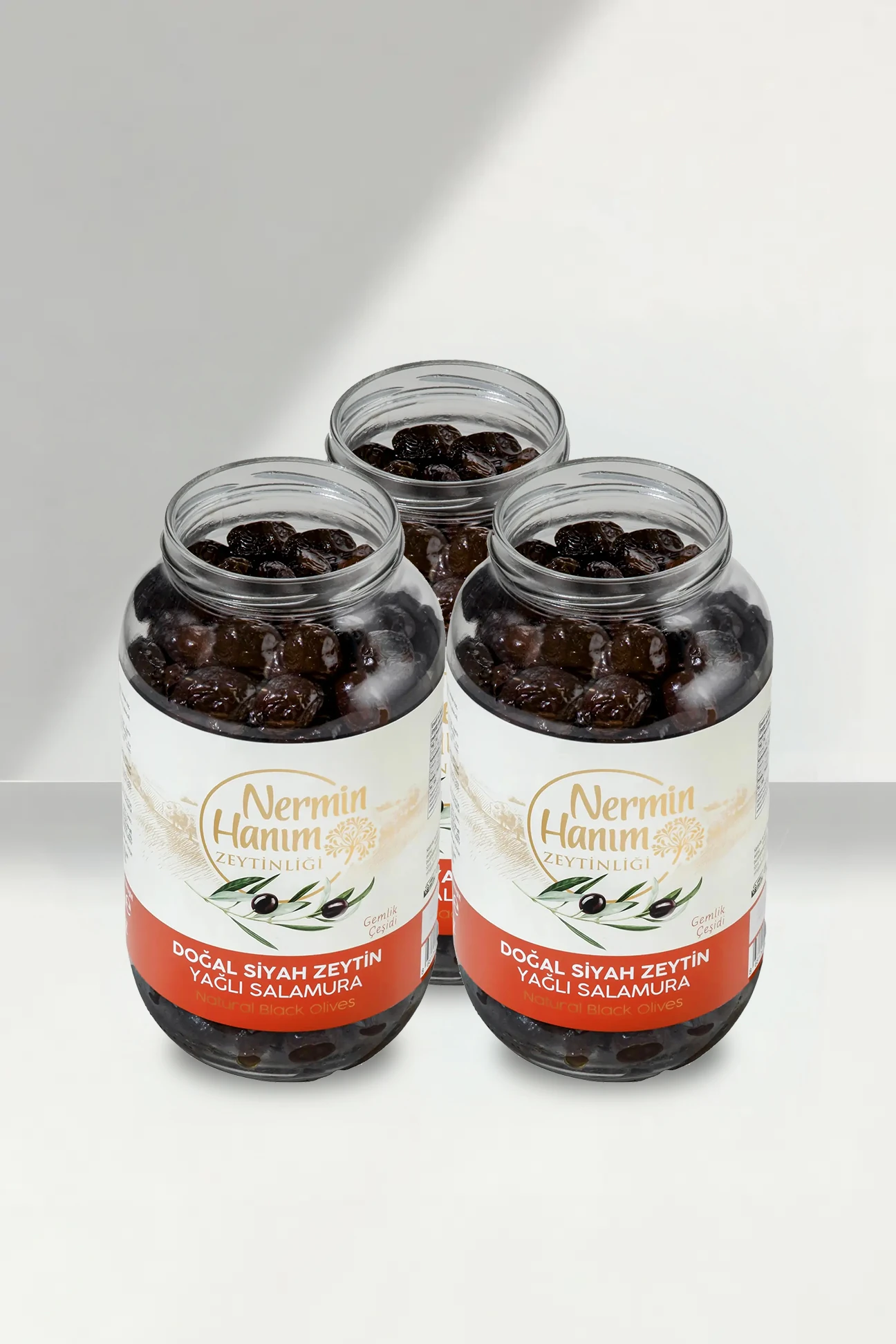 Avantajlı Gemlik Siyah Zeytin Paketi (3x950gr)