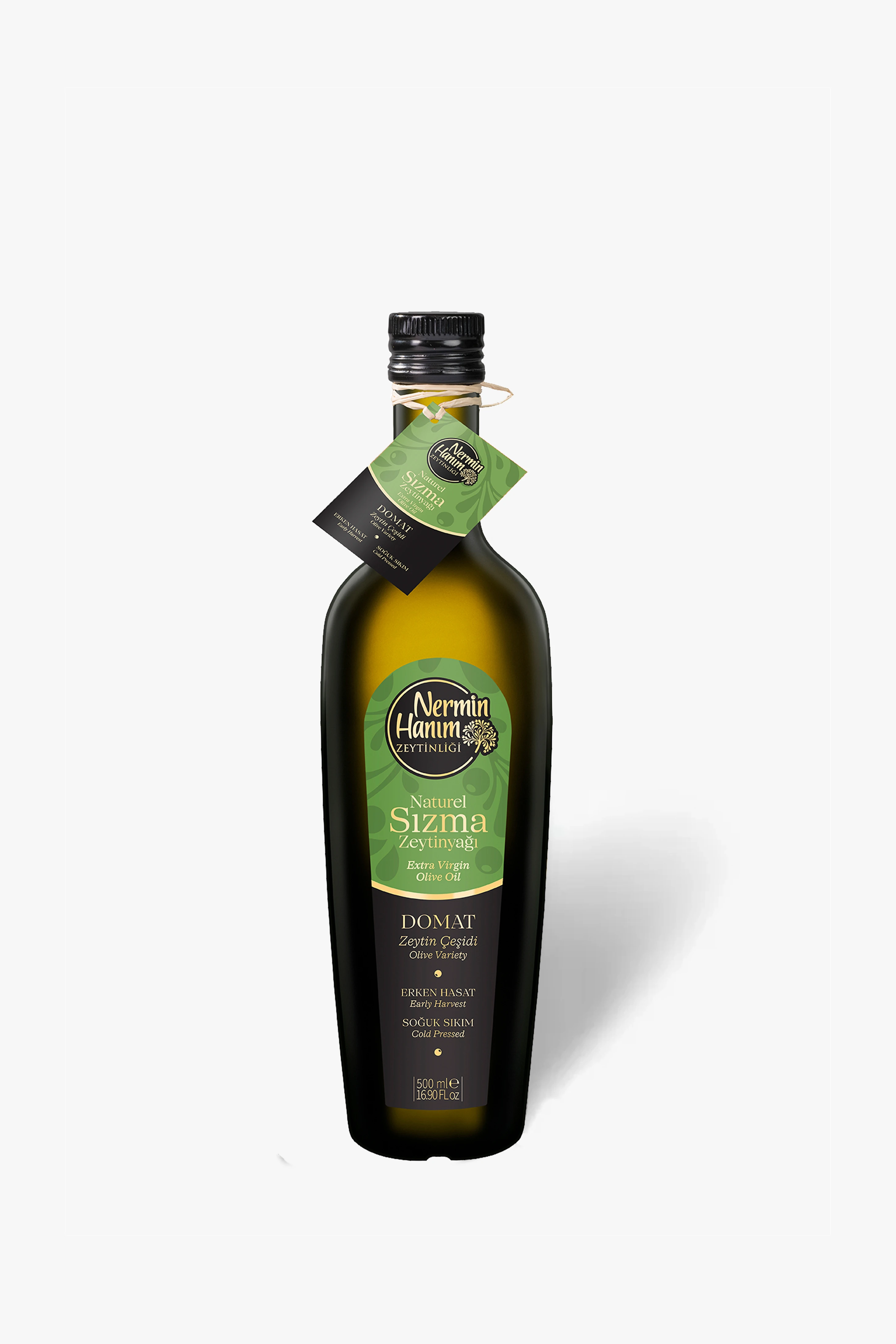 Domat - Erken Hasat Soğuk Sıkım Zeytinyağı N.(500ml)