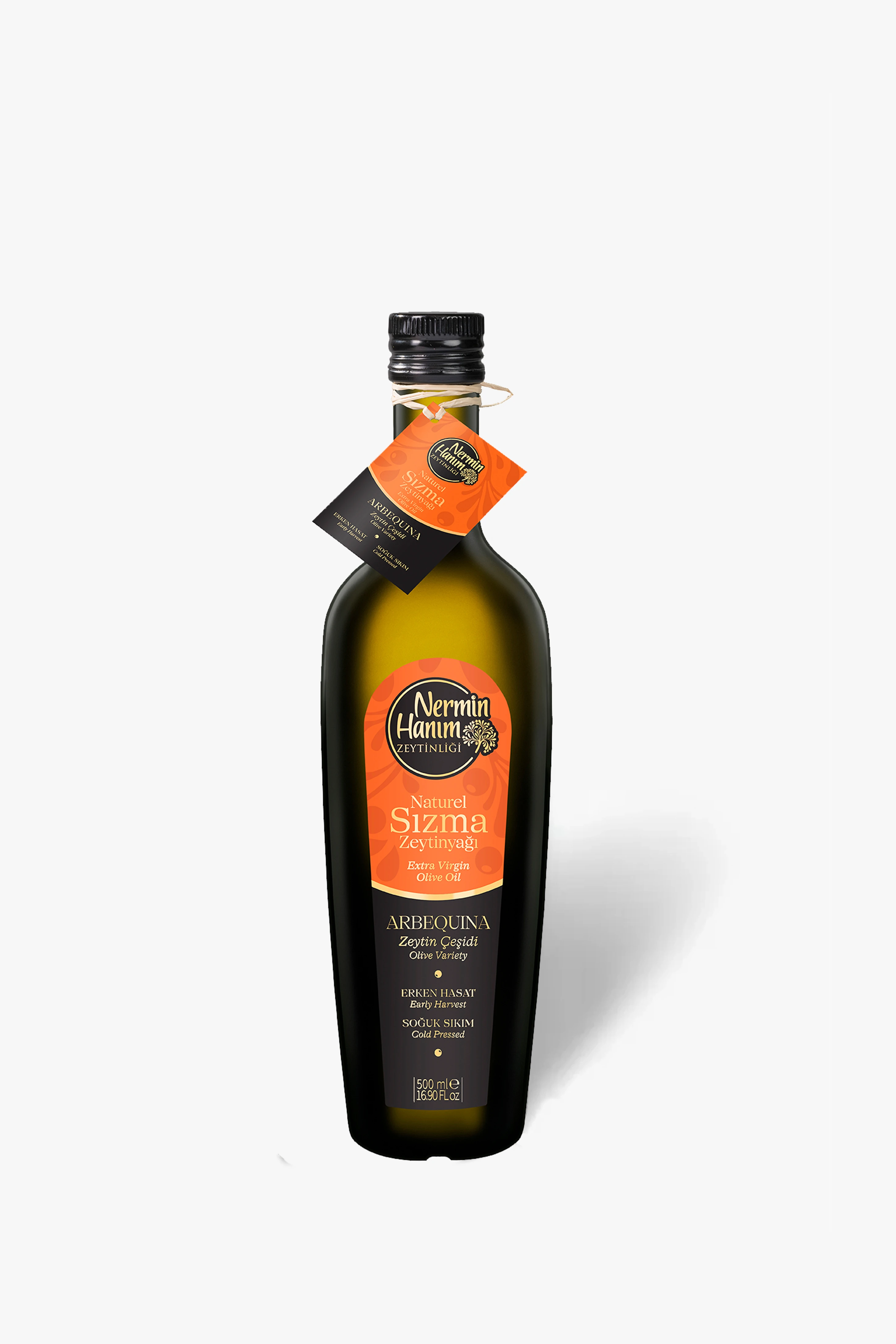 Arbequina - Erken Hasat Soğuk Sıkım Zeytinyağı N.(500ml)
