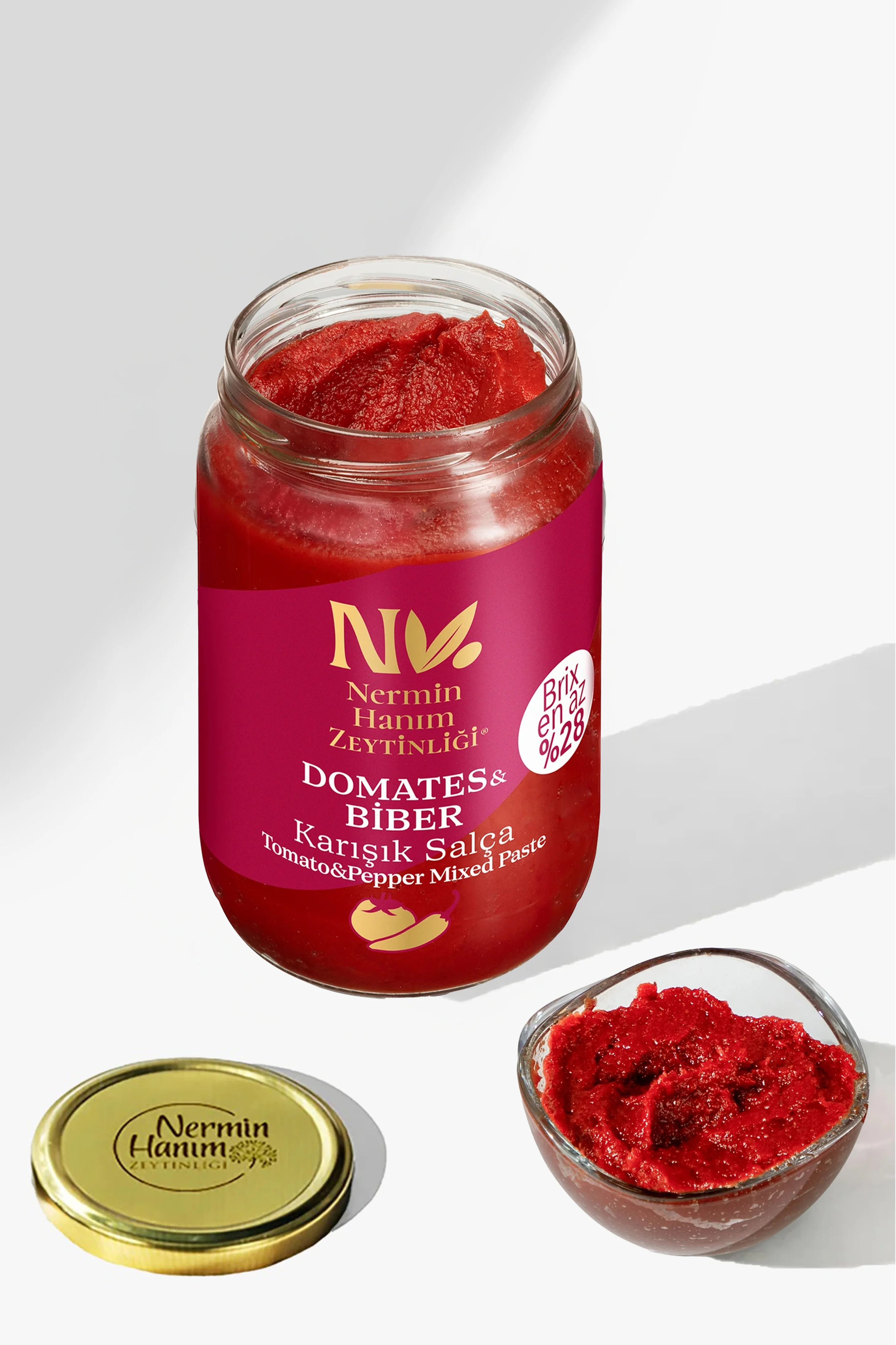 Karışık Domates Biber Salçası (675gr)