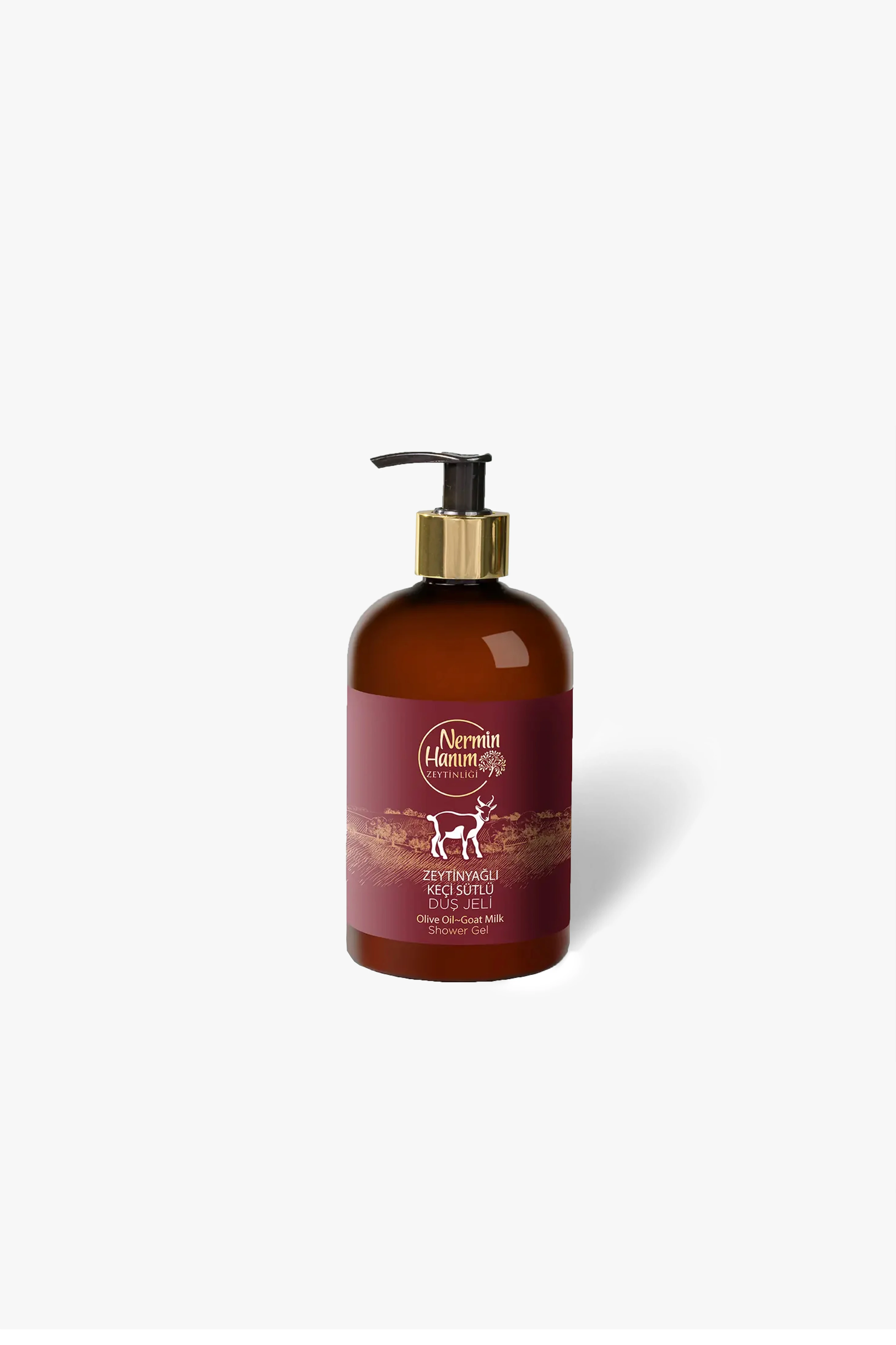 Zeytinyağlı Keçi Sütlü Duş Jeli (500ml)