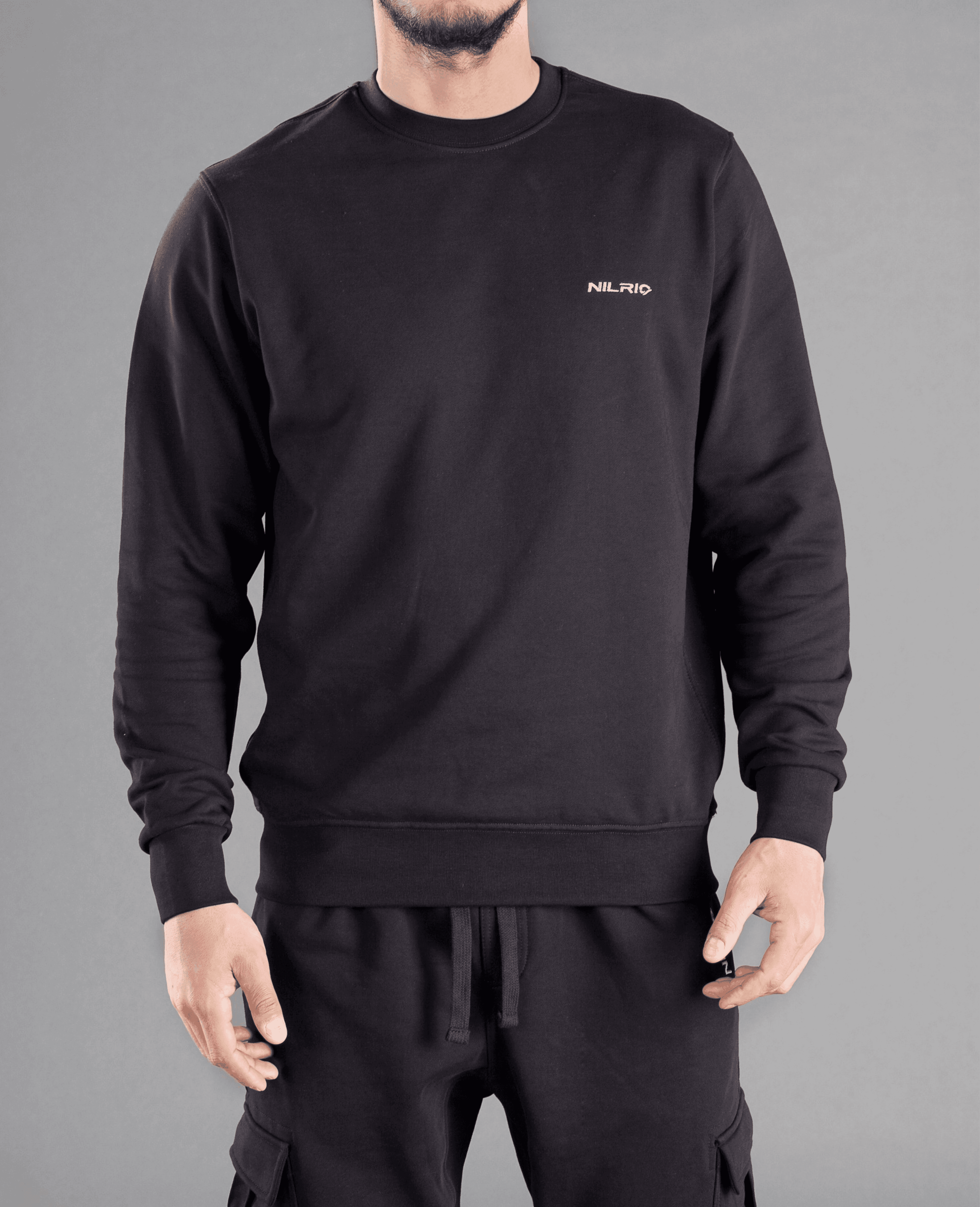 Nilrio Sweat Col Rond NSW0622 - Noir