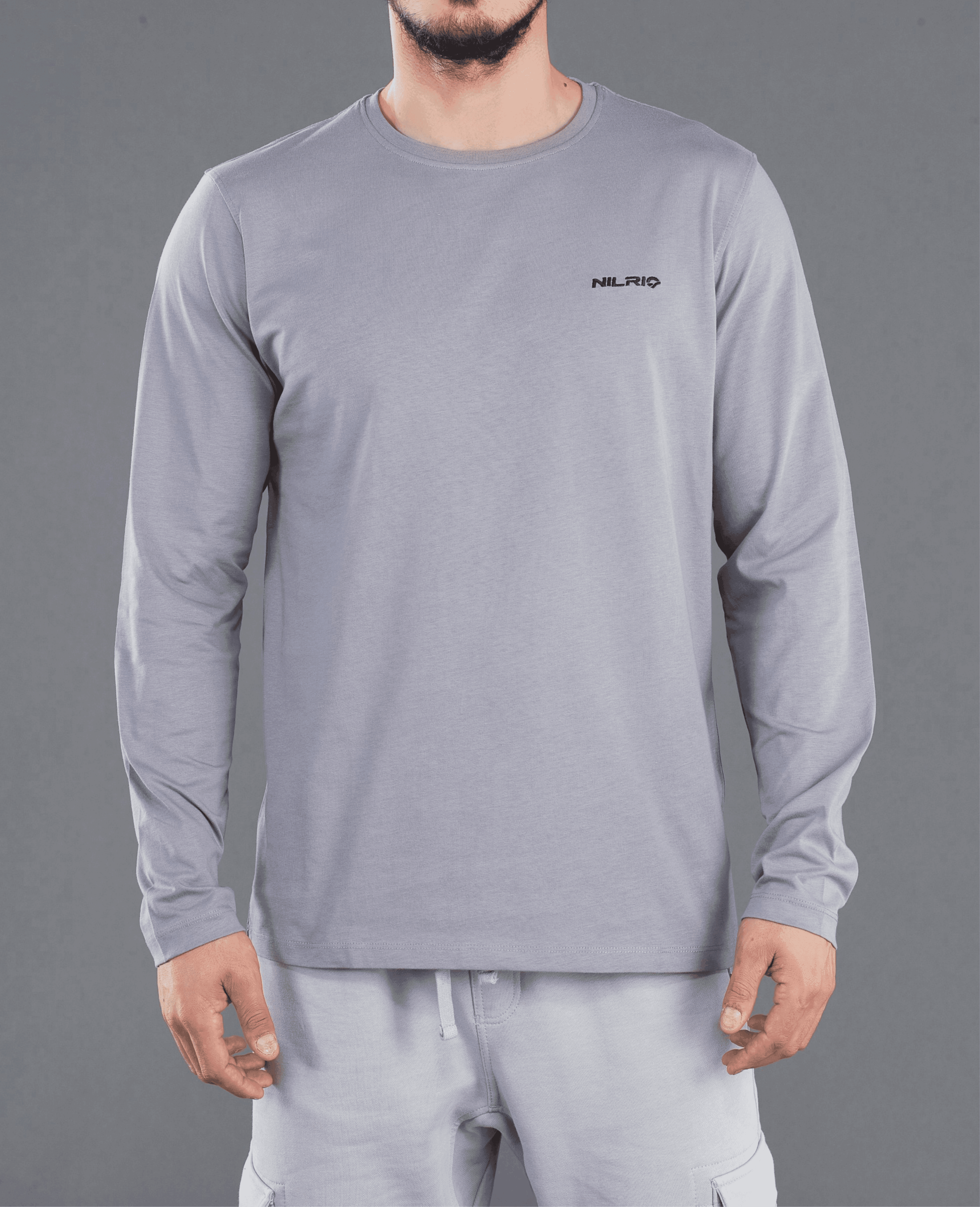 Nilrio T-Shirt Manche Longue NTS0624 - Gris