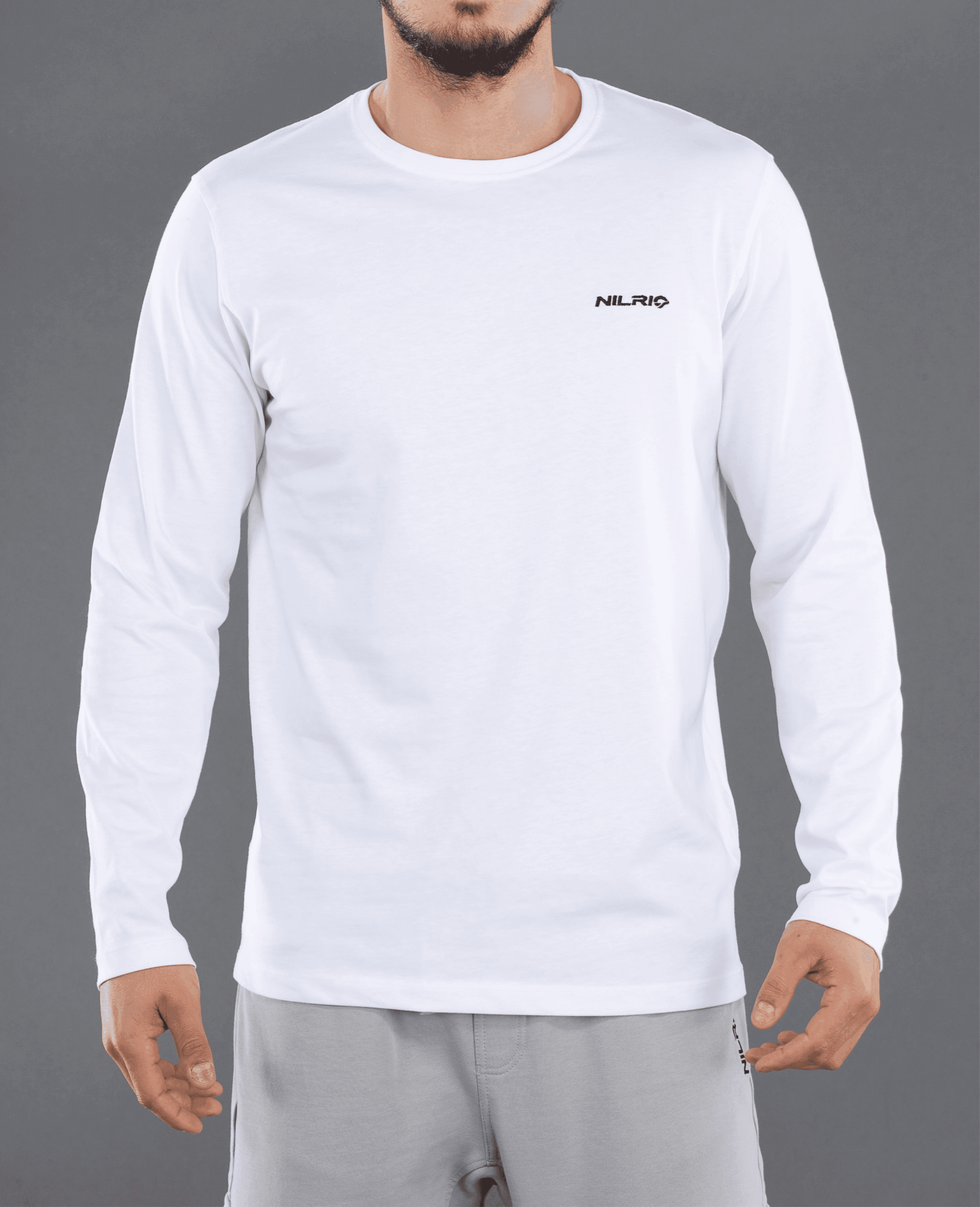 Nilrio T-Shirt Manche Longue NTS0624 - Blanc