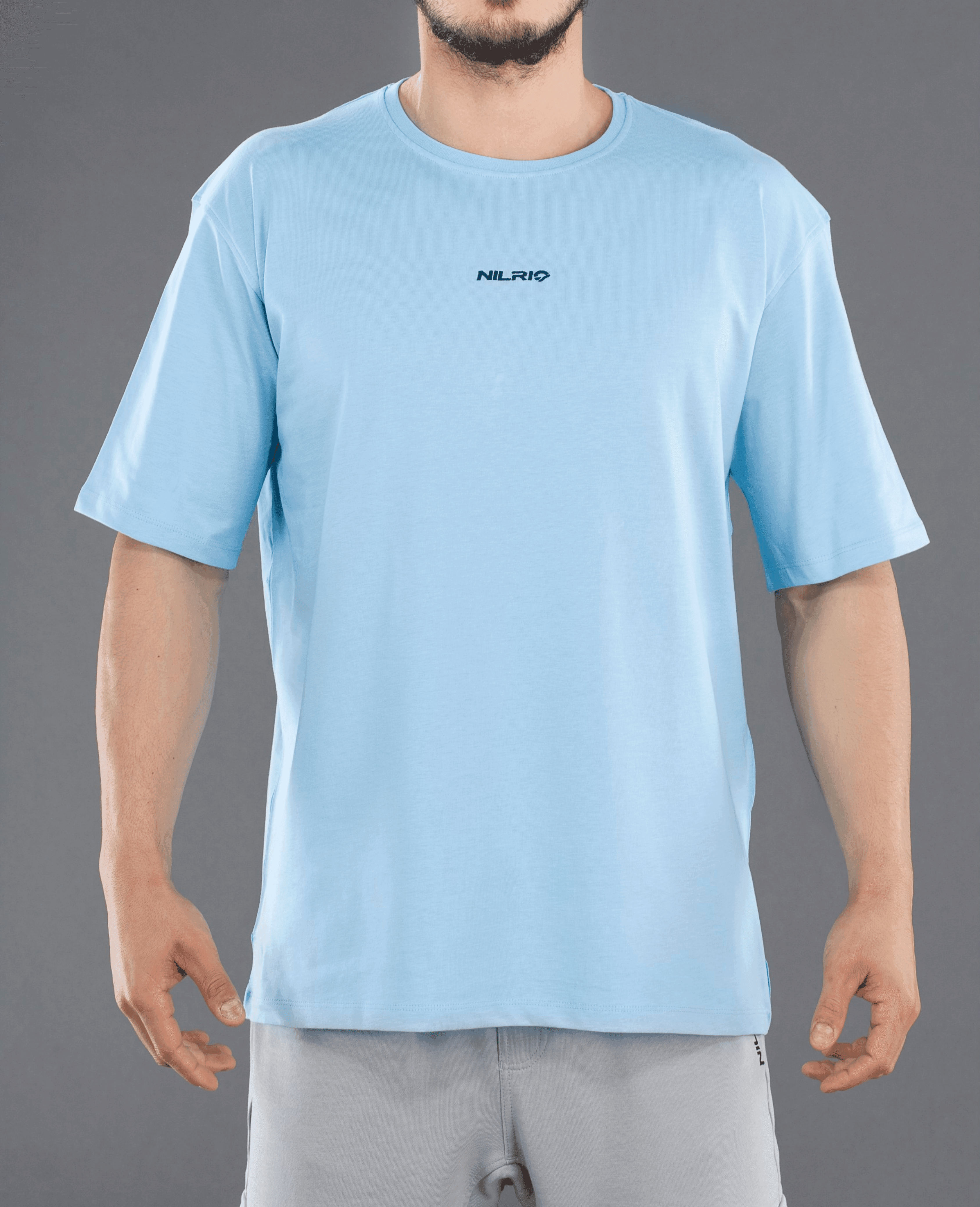Nilrio T-shirt Oversize NTS0623 - Bleu