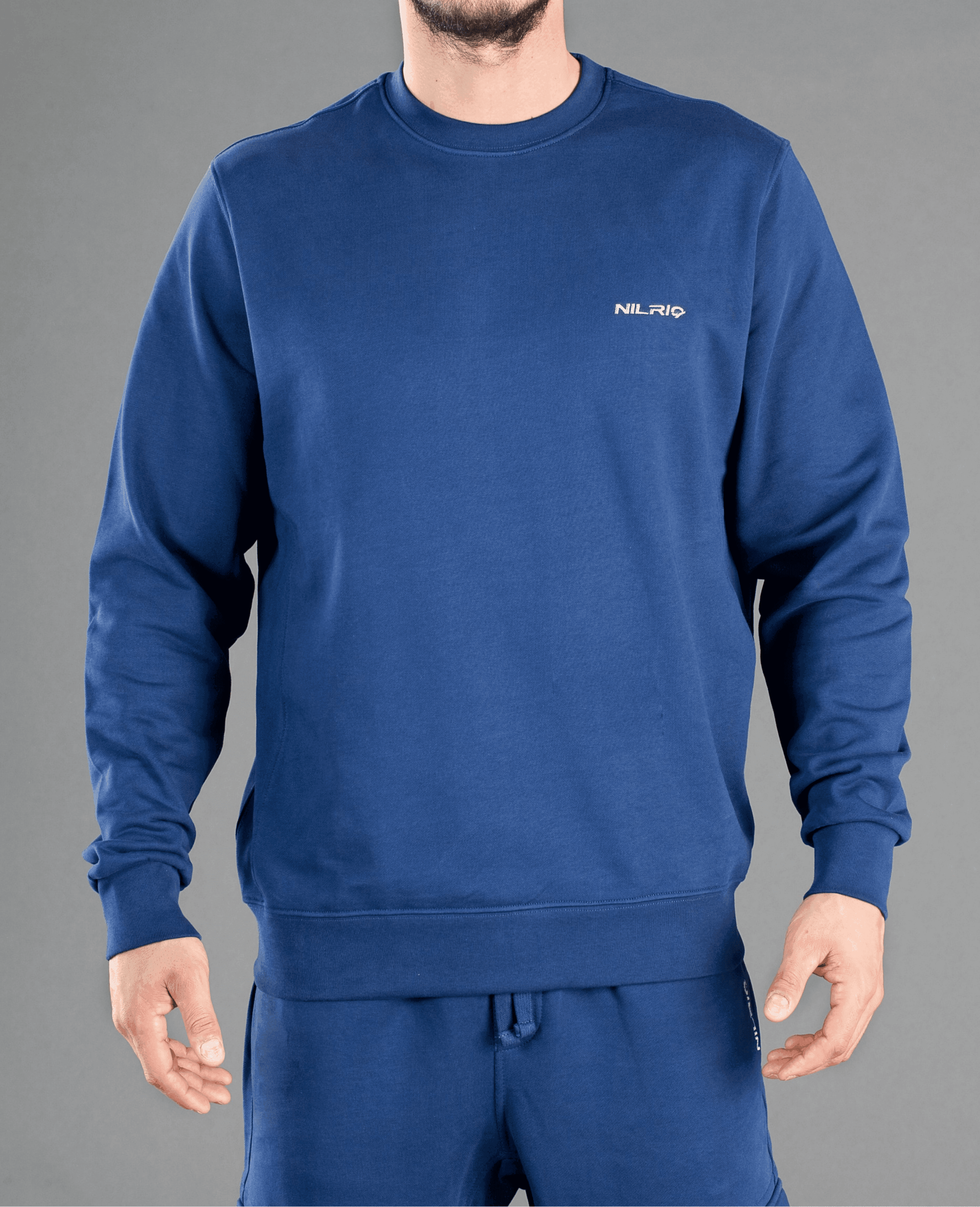 Nilrio Sweat Col Rond NSW0622 - Bleu Marine