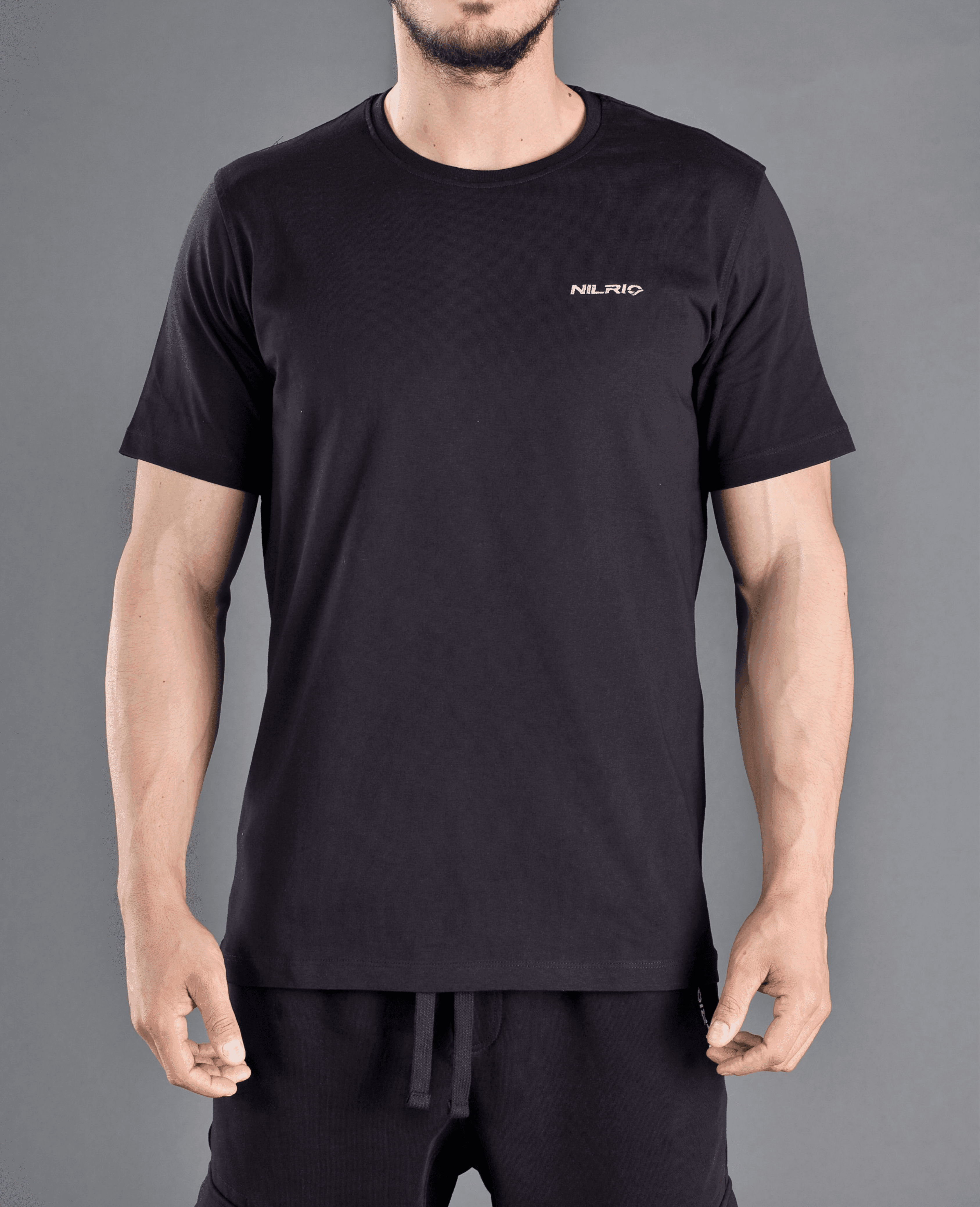 Nilrio T-Shirt Basic NTS0622 - Noir