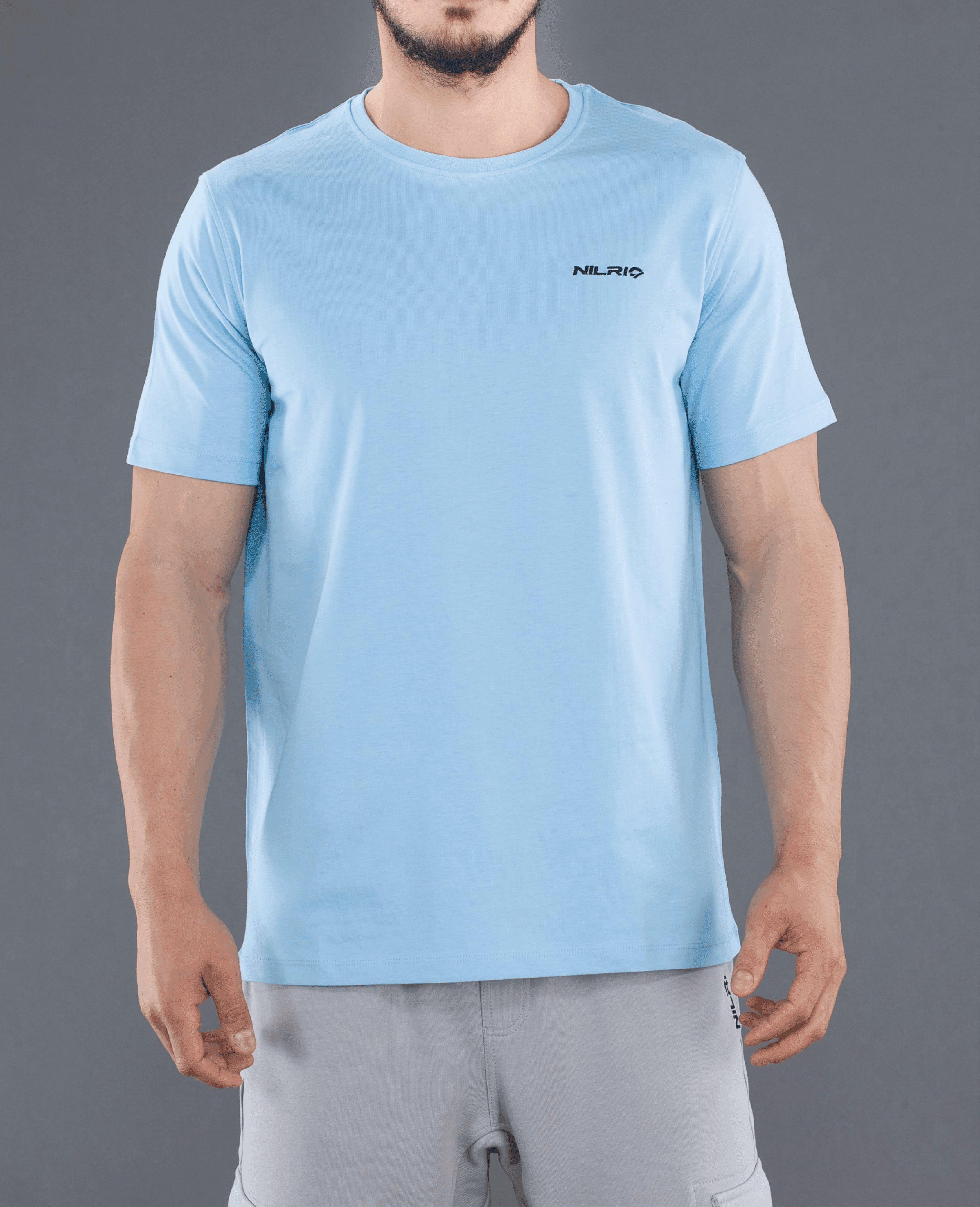 Nilrio T-Shirt Basic NTS0622 - Bleu