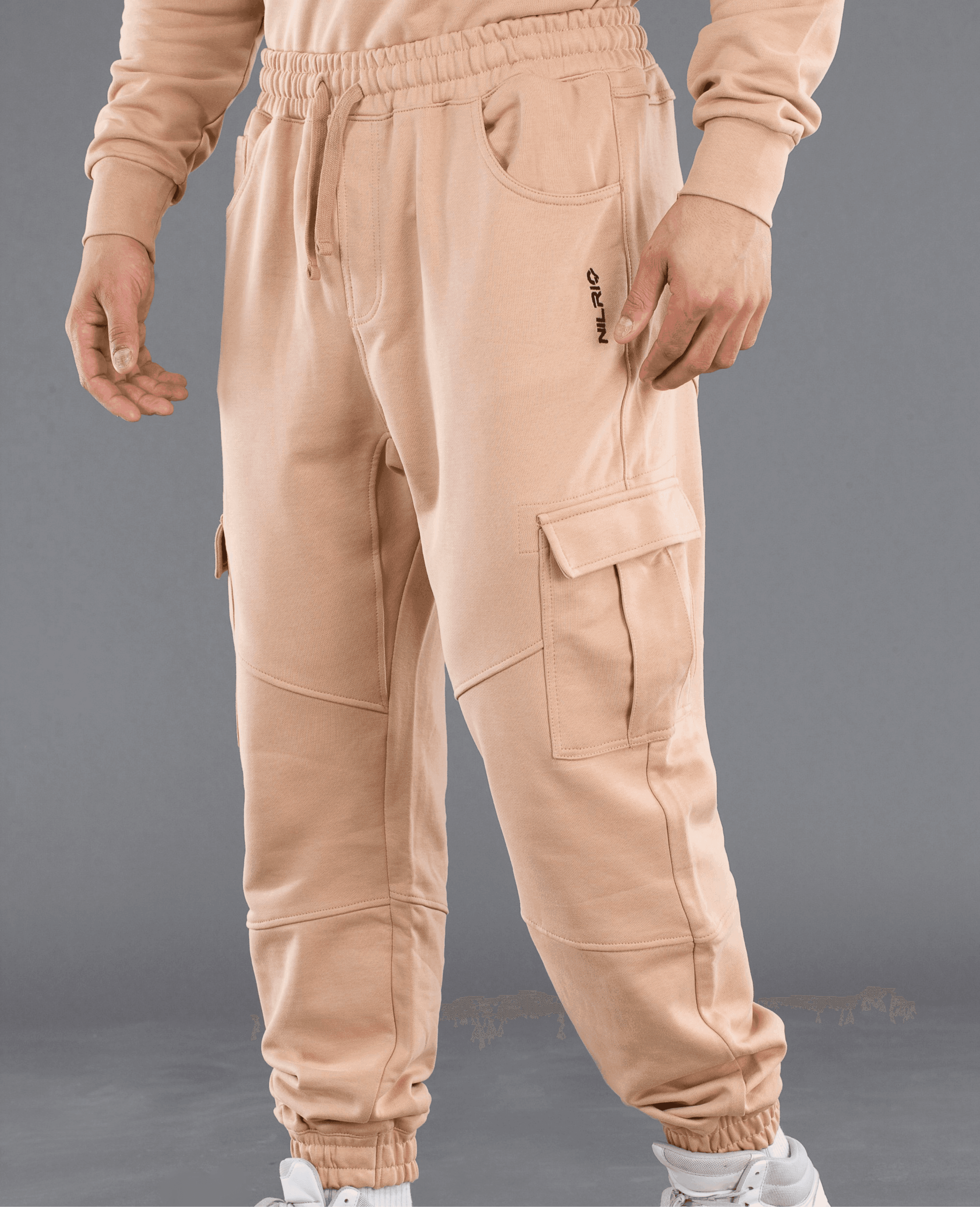 Nilrio Pantalon Jogging Cargo NPA0623 - Beige