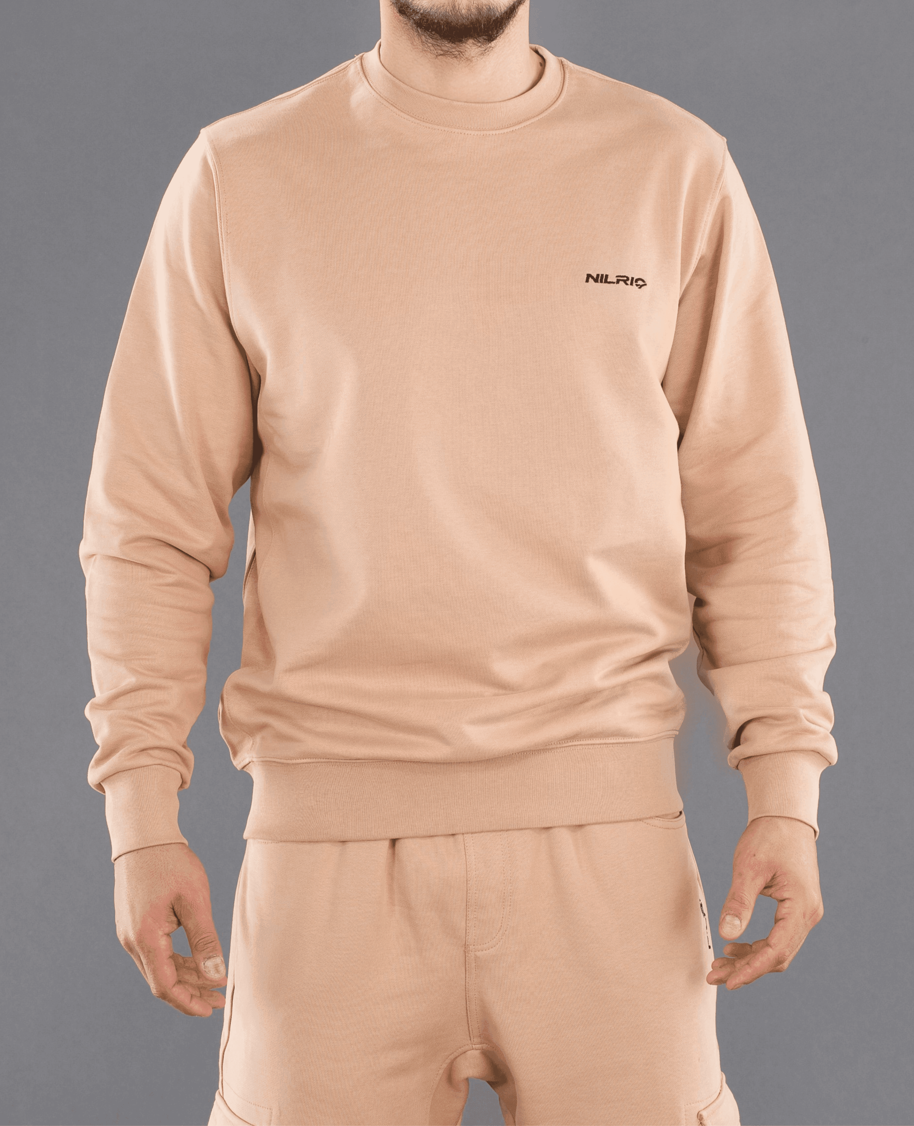 Nilrio Sweat Col Rond NSW0622 - Beige
