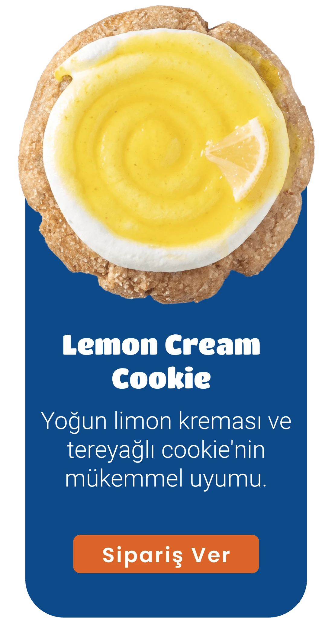 Lemon Cream Cookie