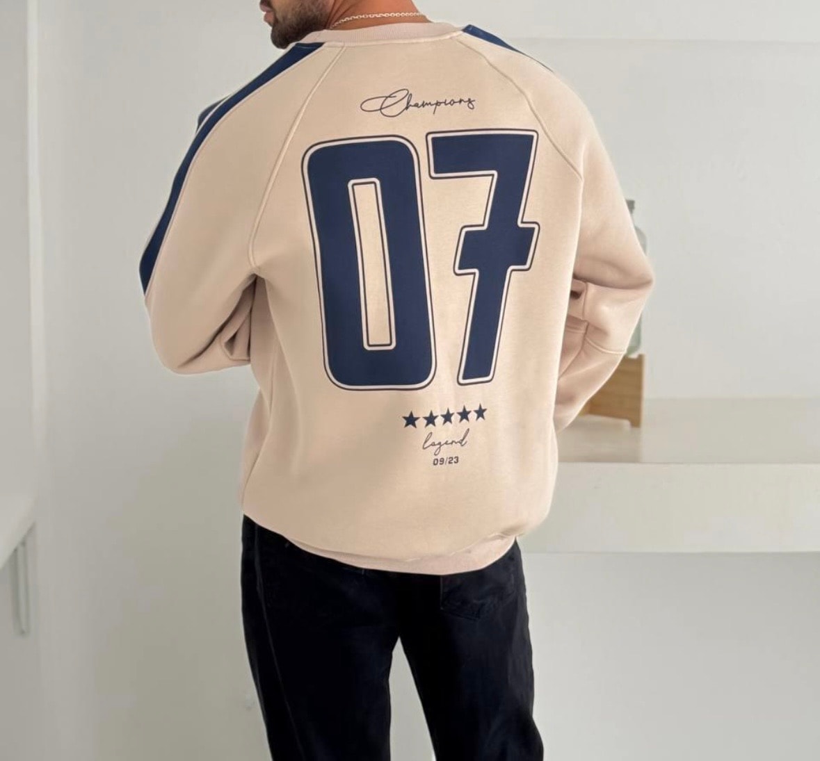 07 SweatShırt Pamuk Oversize 