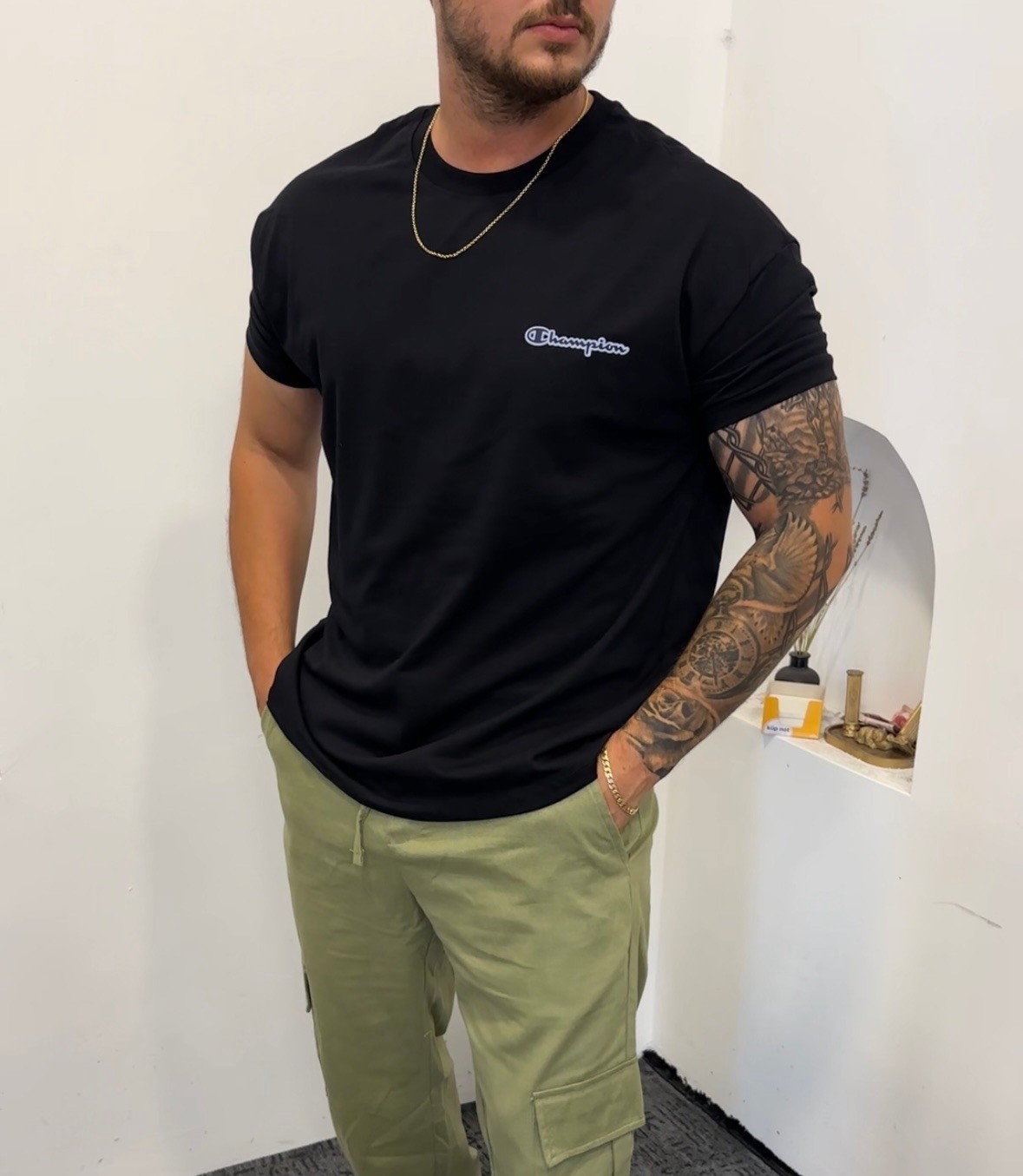 Champion Kol Omuz Dar kesim Kalıp Oversize 