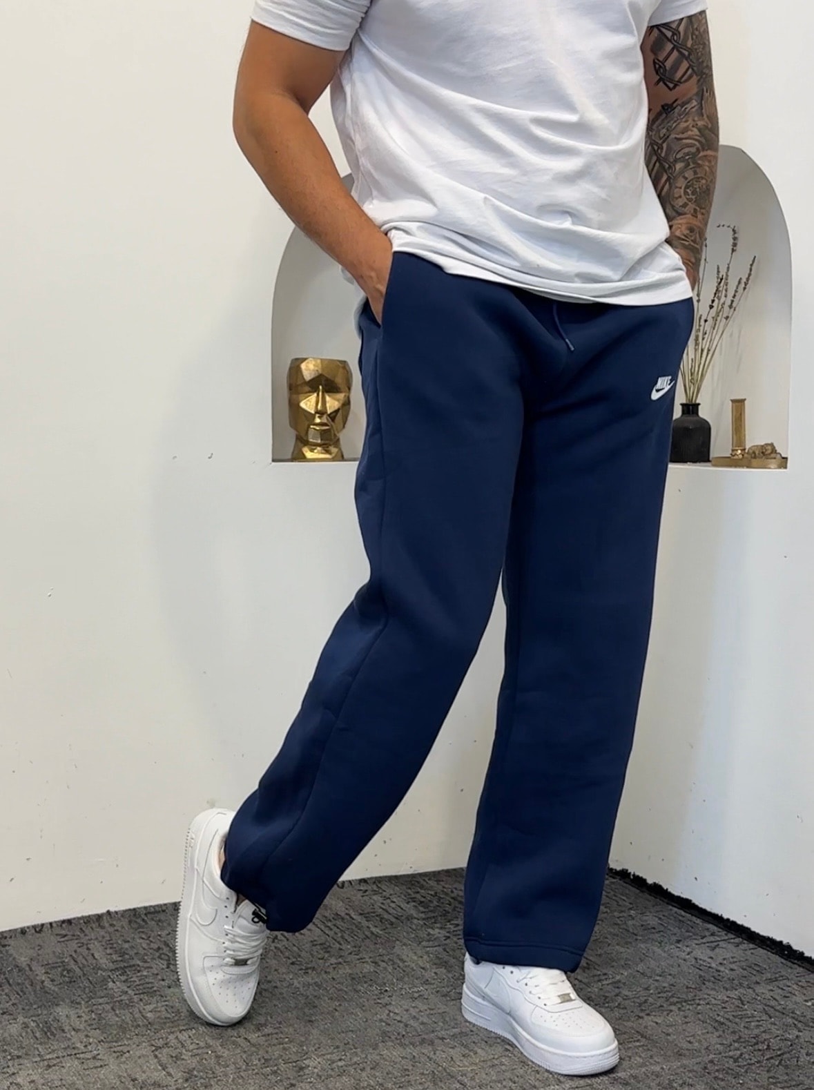 Nike Eşofman 3 iplik Pamuk oversize 