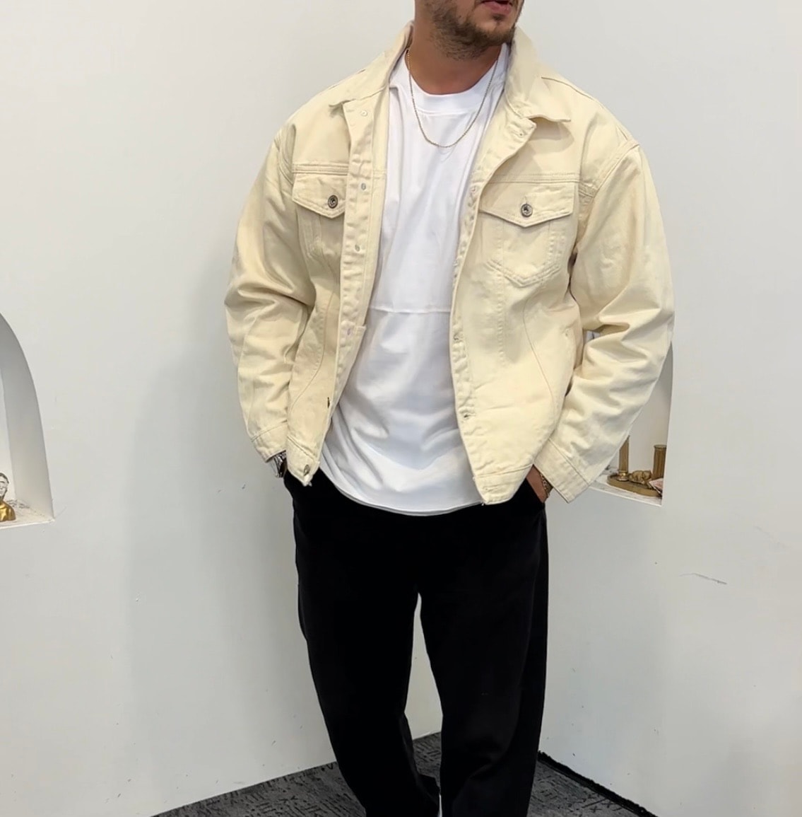 Yeni Sezon Oversize Kot Ceket 