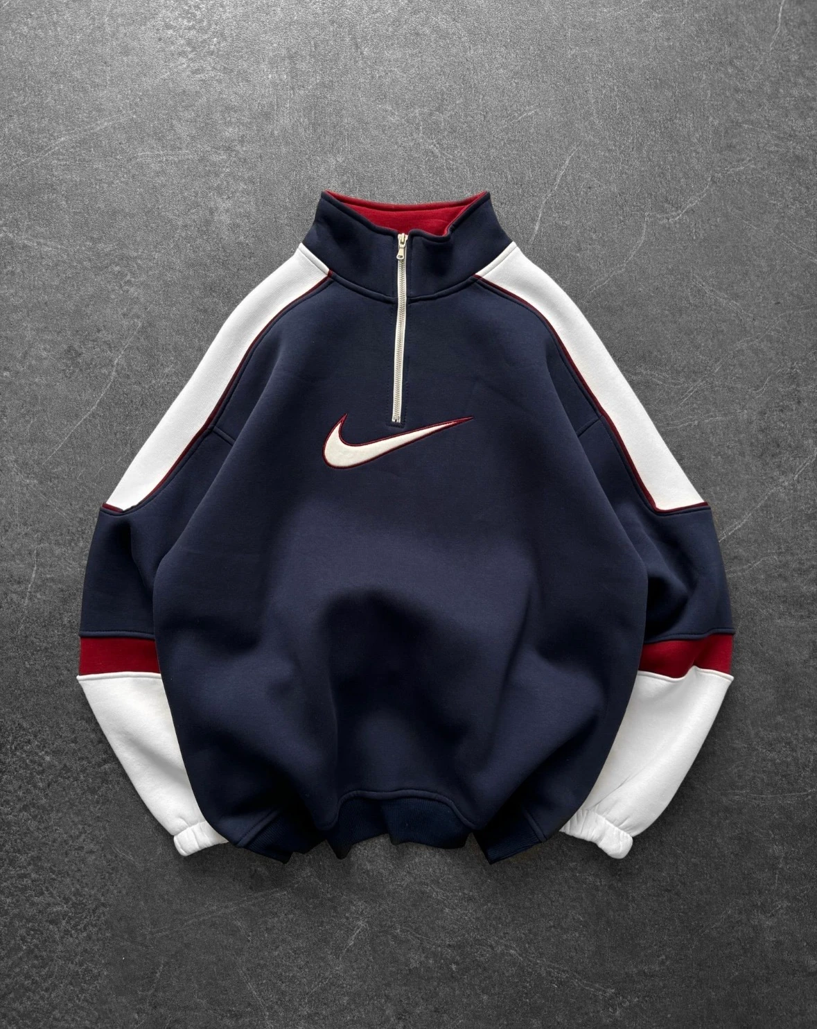 Nike Pamuk Sweat 3 iplik şardonlu Oversize 